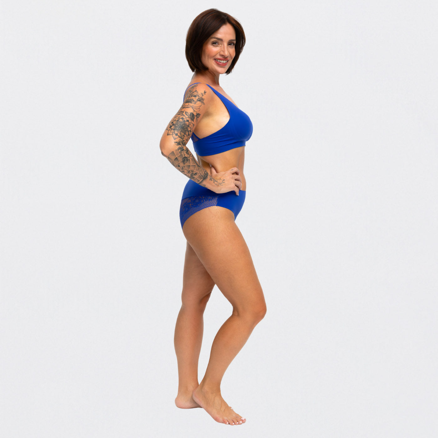 Comfort push-up lace bra