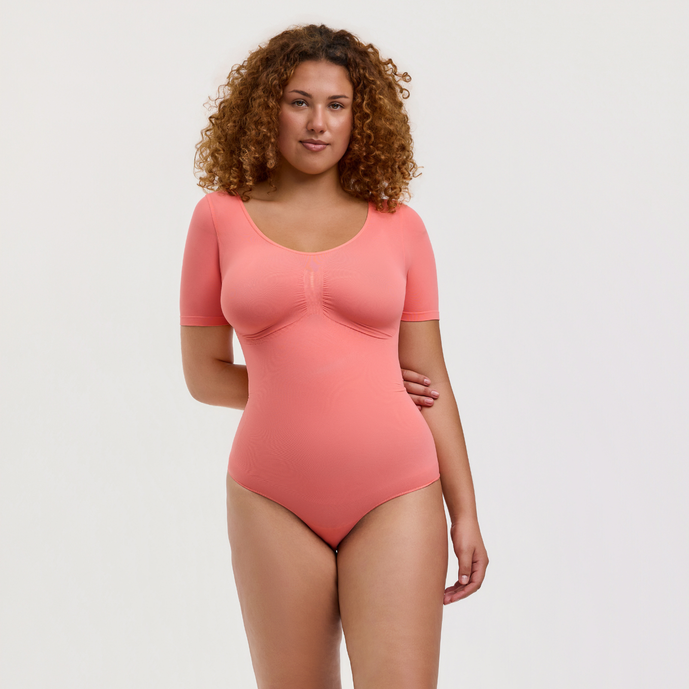 T-shirt bodysuit beeldhouwen shapewear met touw