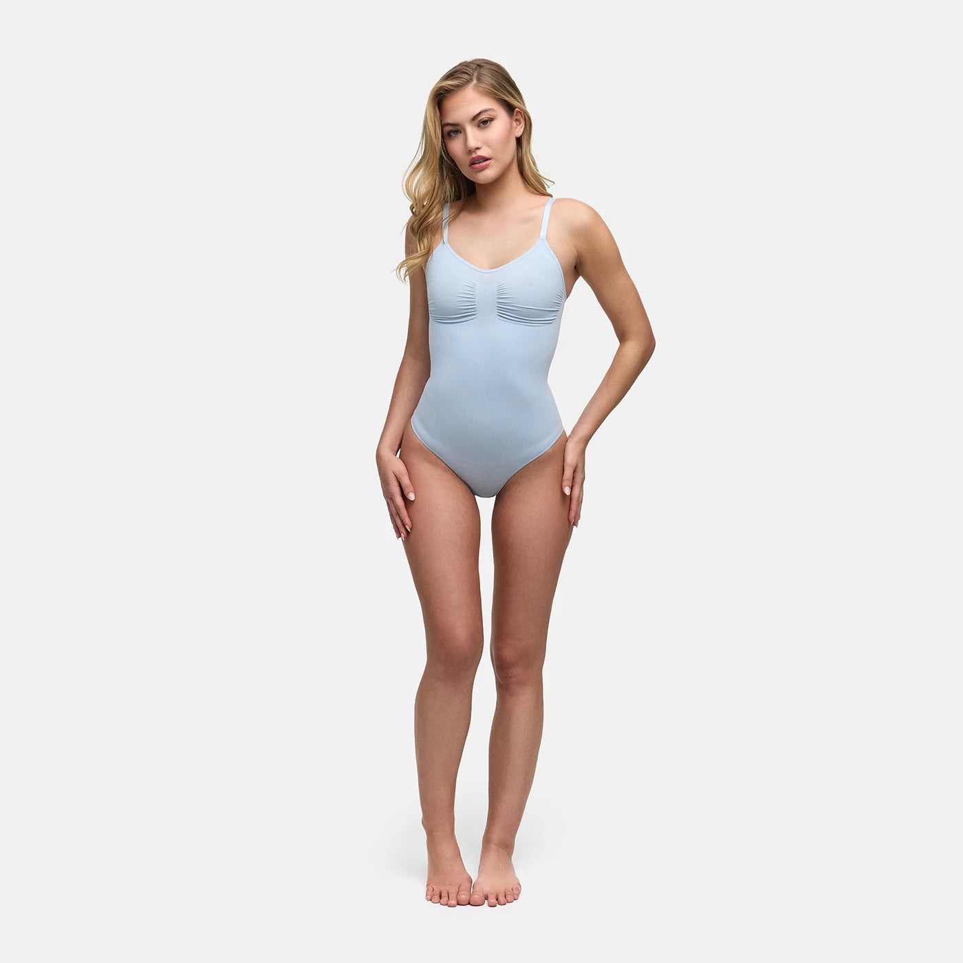Bodysuit sculpting shapewear with briefs