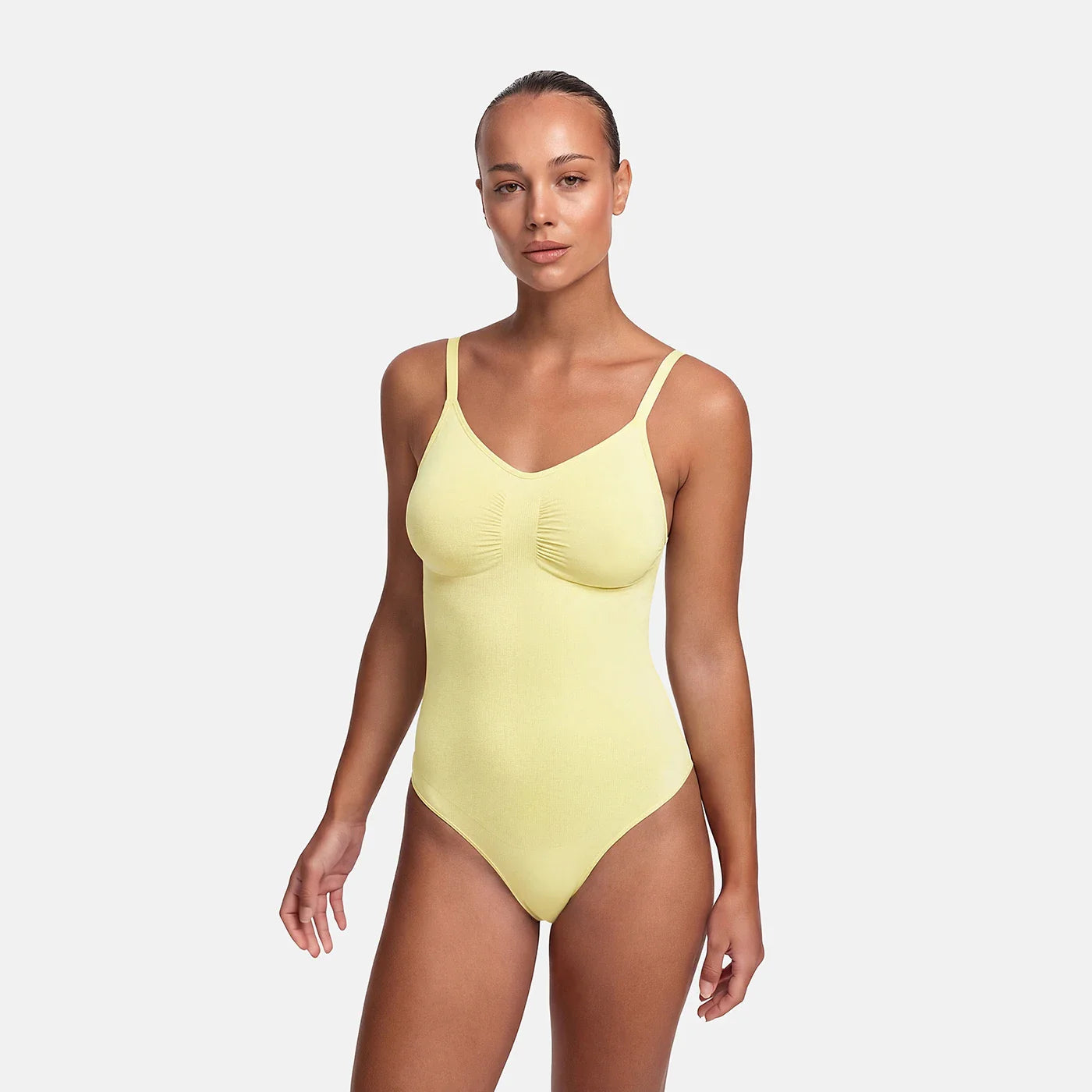 Bodysuit Sculpting Shapewear met Built-In Wireless Bra en Slip