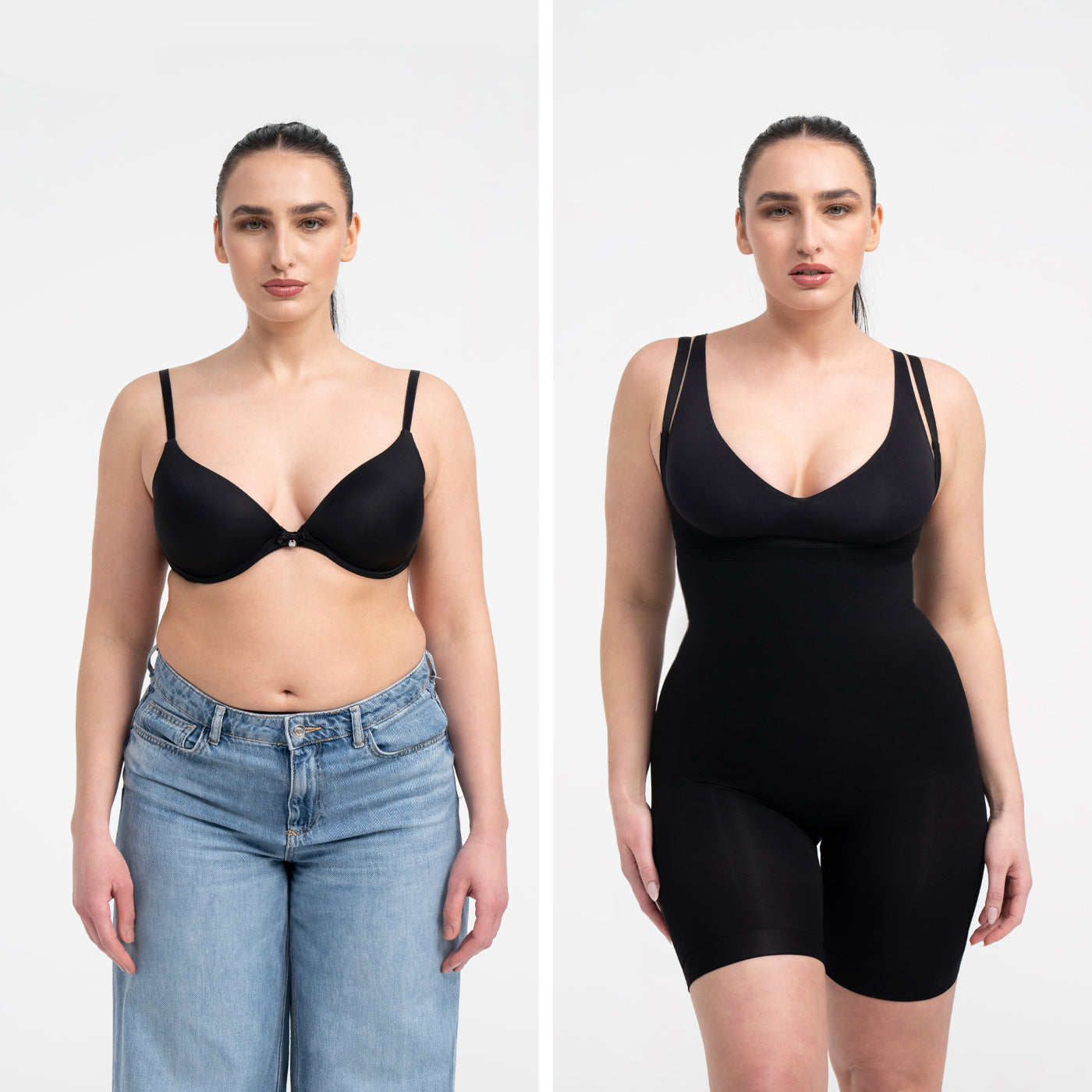 <tc>Tuta Body modellante con scollo ampio</tc>