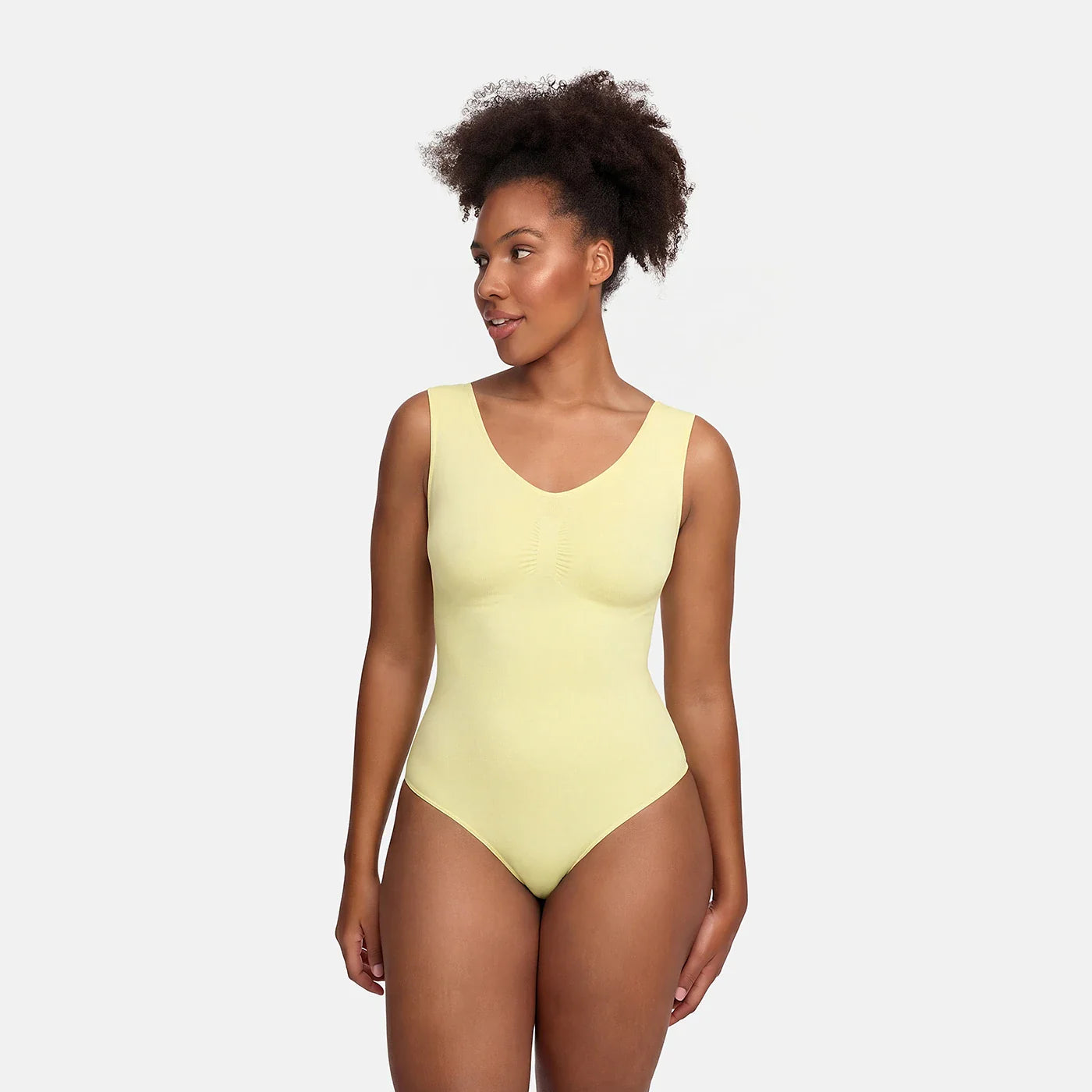 Tank bodysuit beelden shapewear met slip