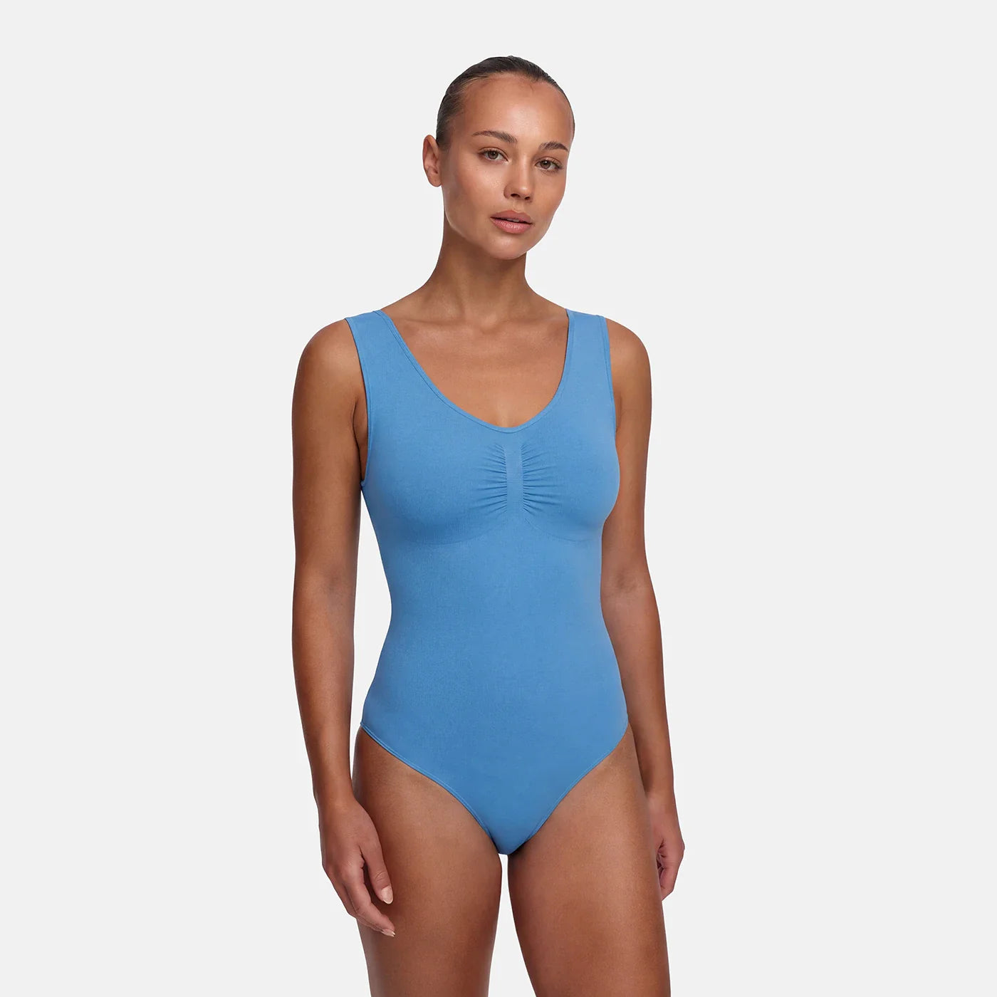 Tank bodysuit beelden shapewear met slip
