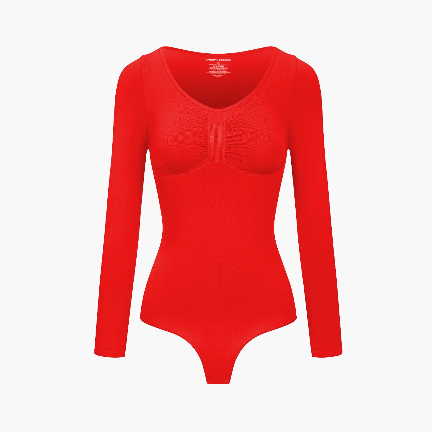 Body reductor moldeador de manga larga con tanga