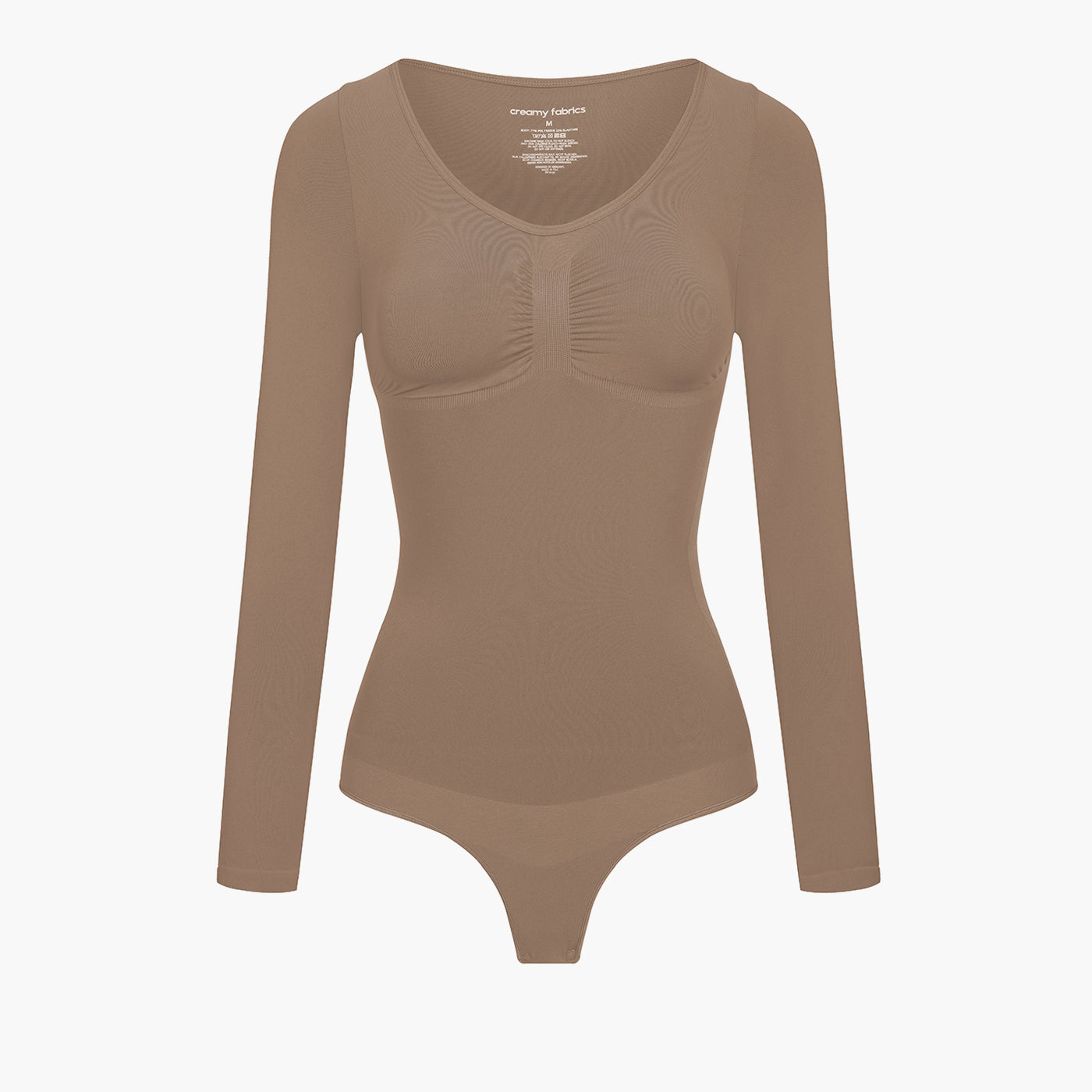 Bodysuit Sculpting Shapewear met lange mouwen (string)