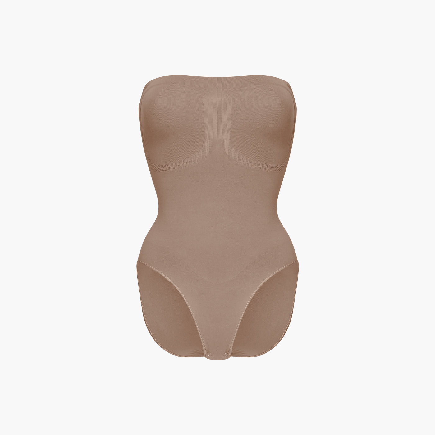 Trägerloser Bodysuit Sculpting Shapewear mit Slip