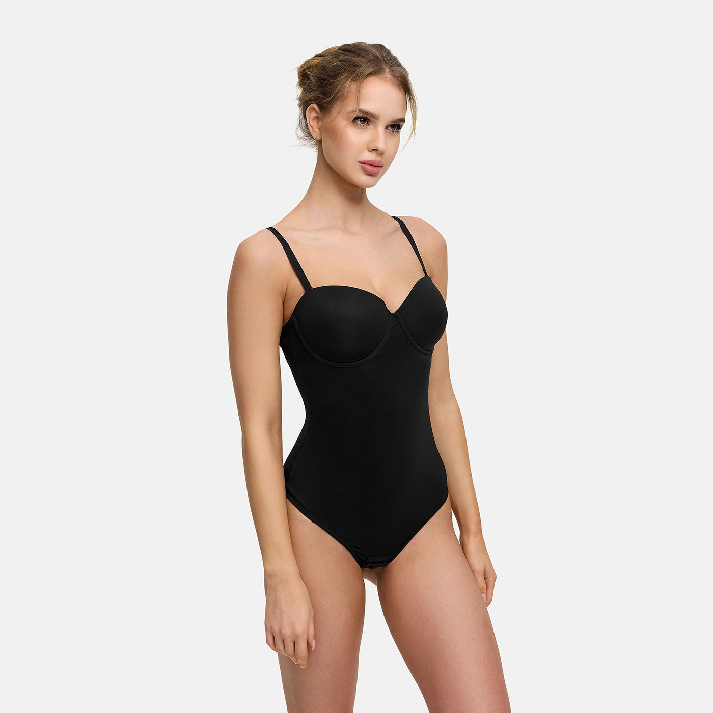 بدلة صدرية بفتحة فوق الجسم مع خيط