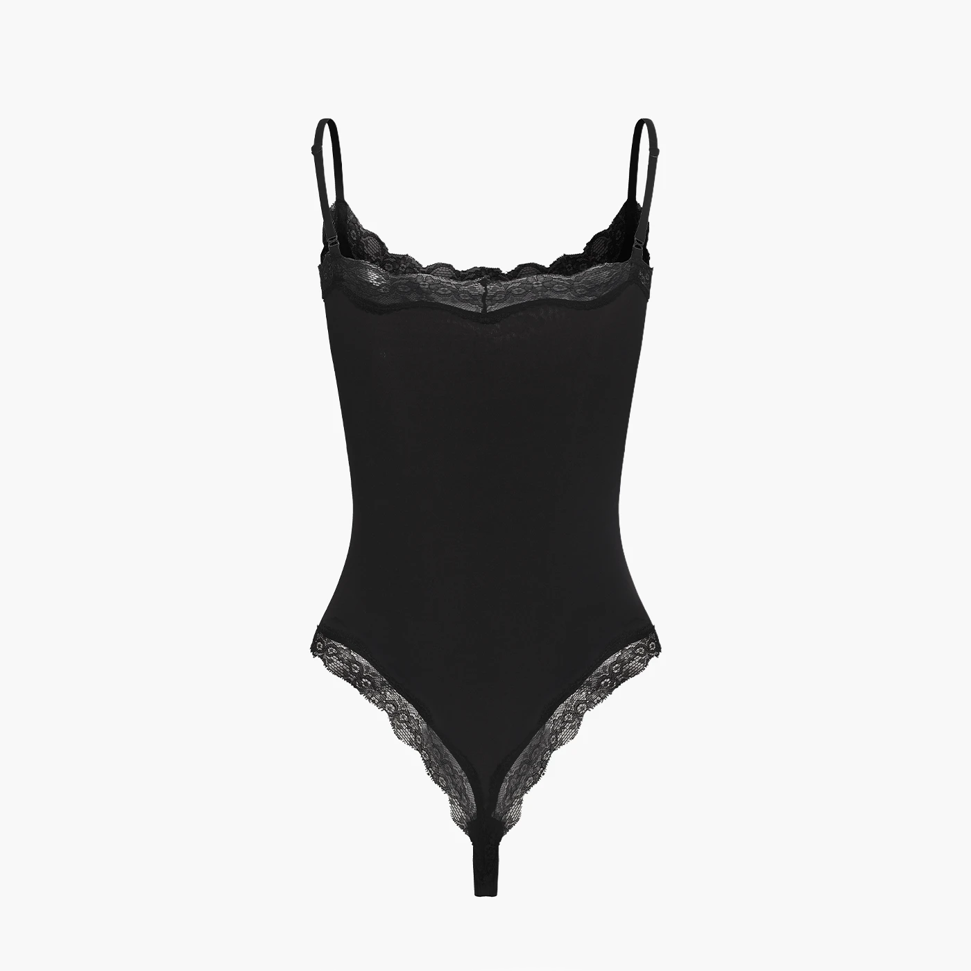 Bodysuit string met kant