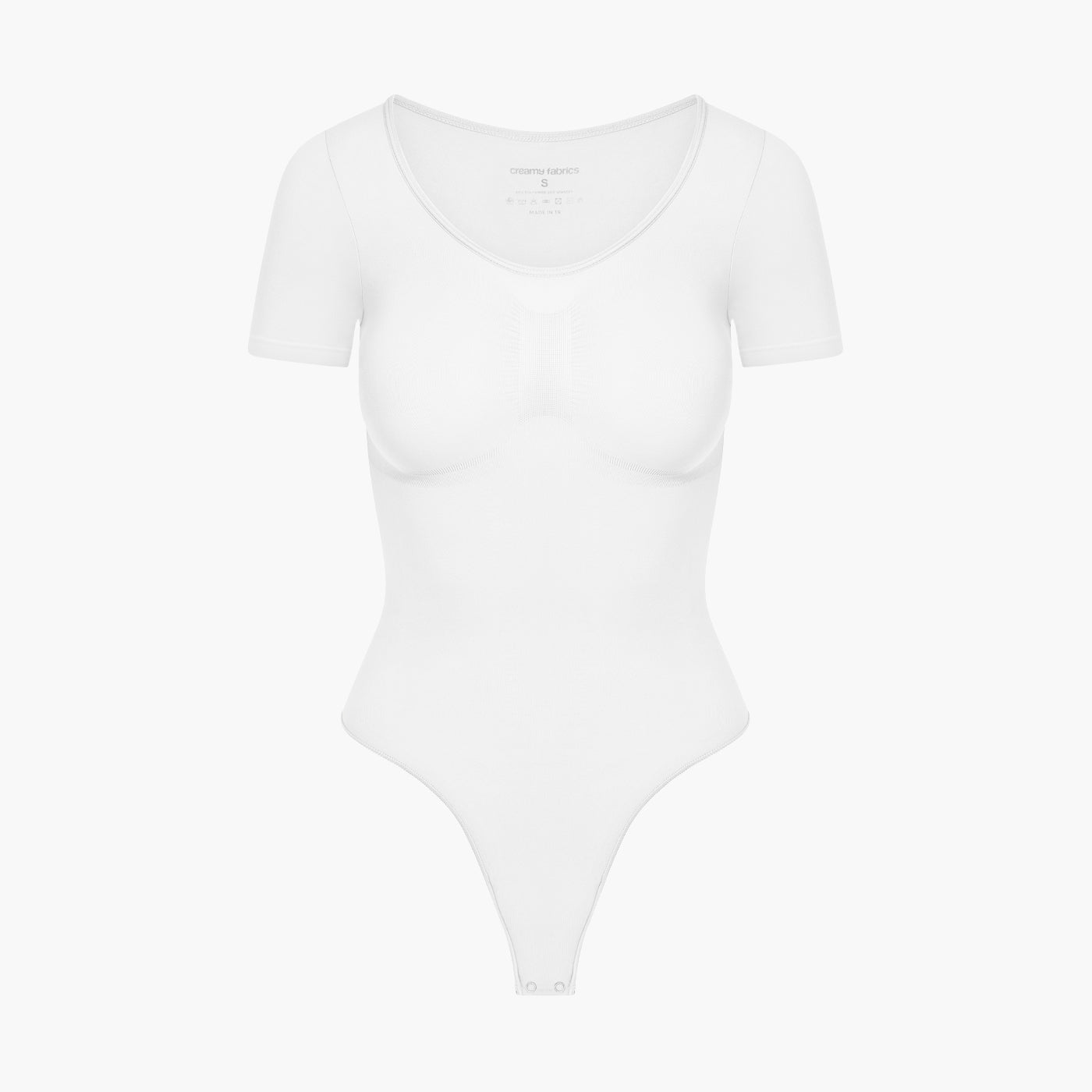 Bodysuit Sculpting Shapewear T-shirt med snor