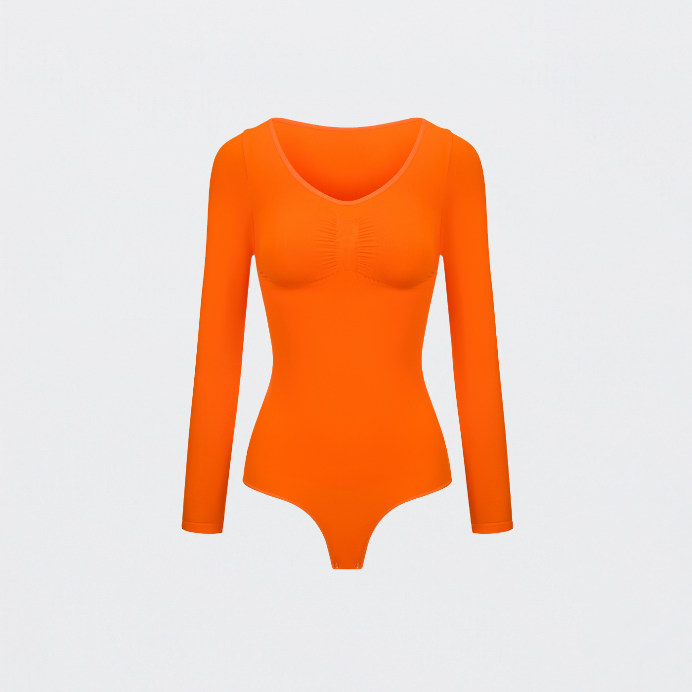 Bodysuit Sculpting Shapewear langærmet med snor (#2)