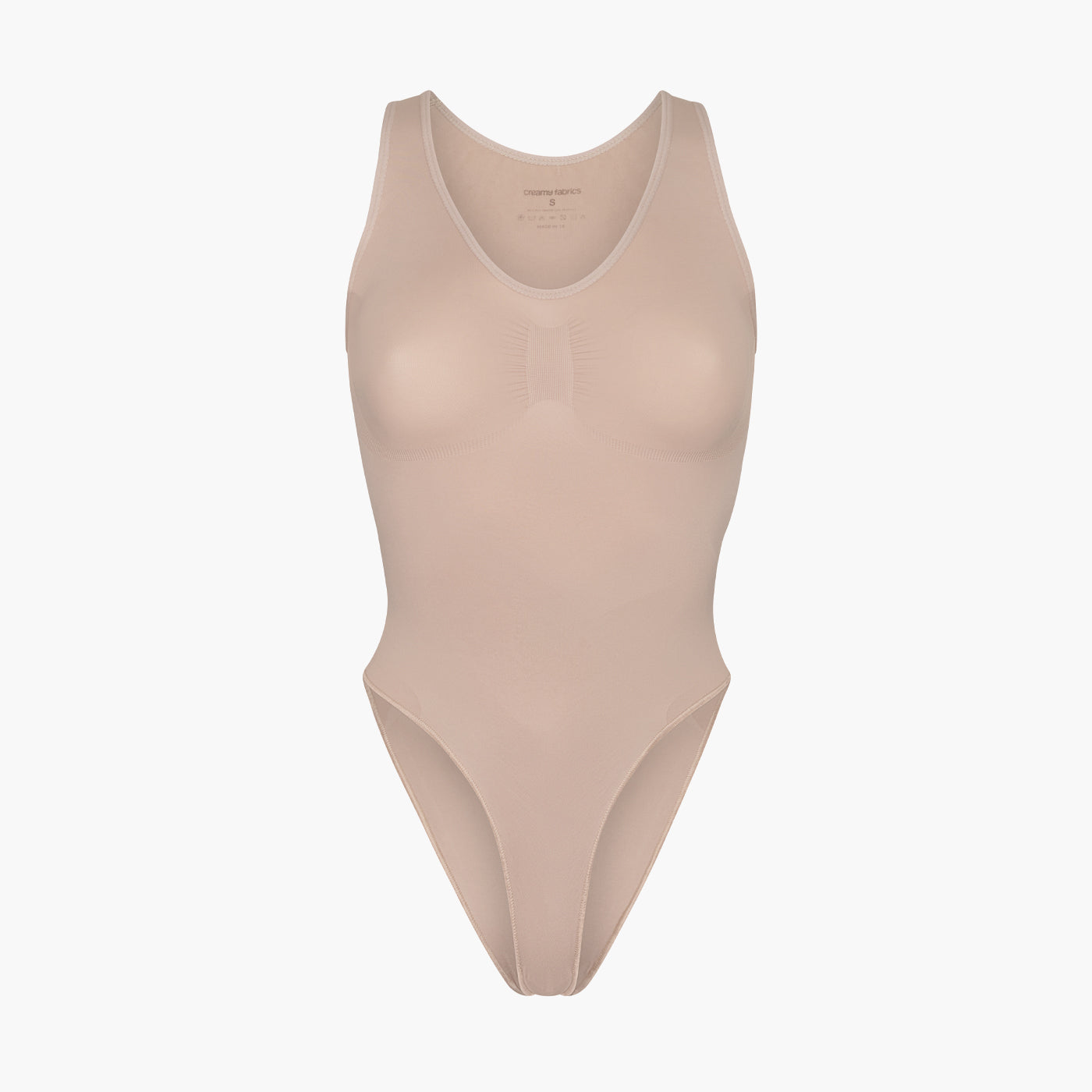Tank bodysuit sculpting shapewear with briefs