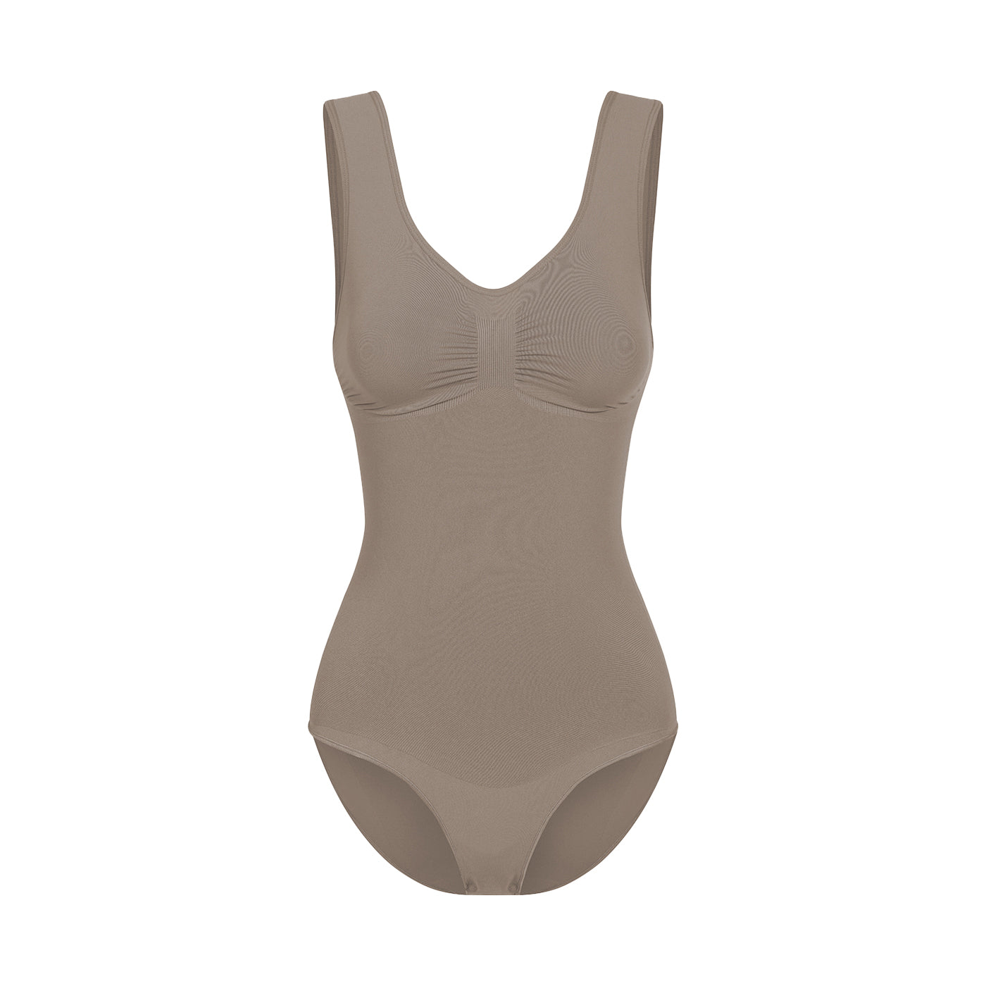 Tank bodysuit sculpting shapewear with briefs
