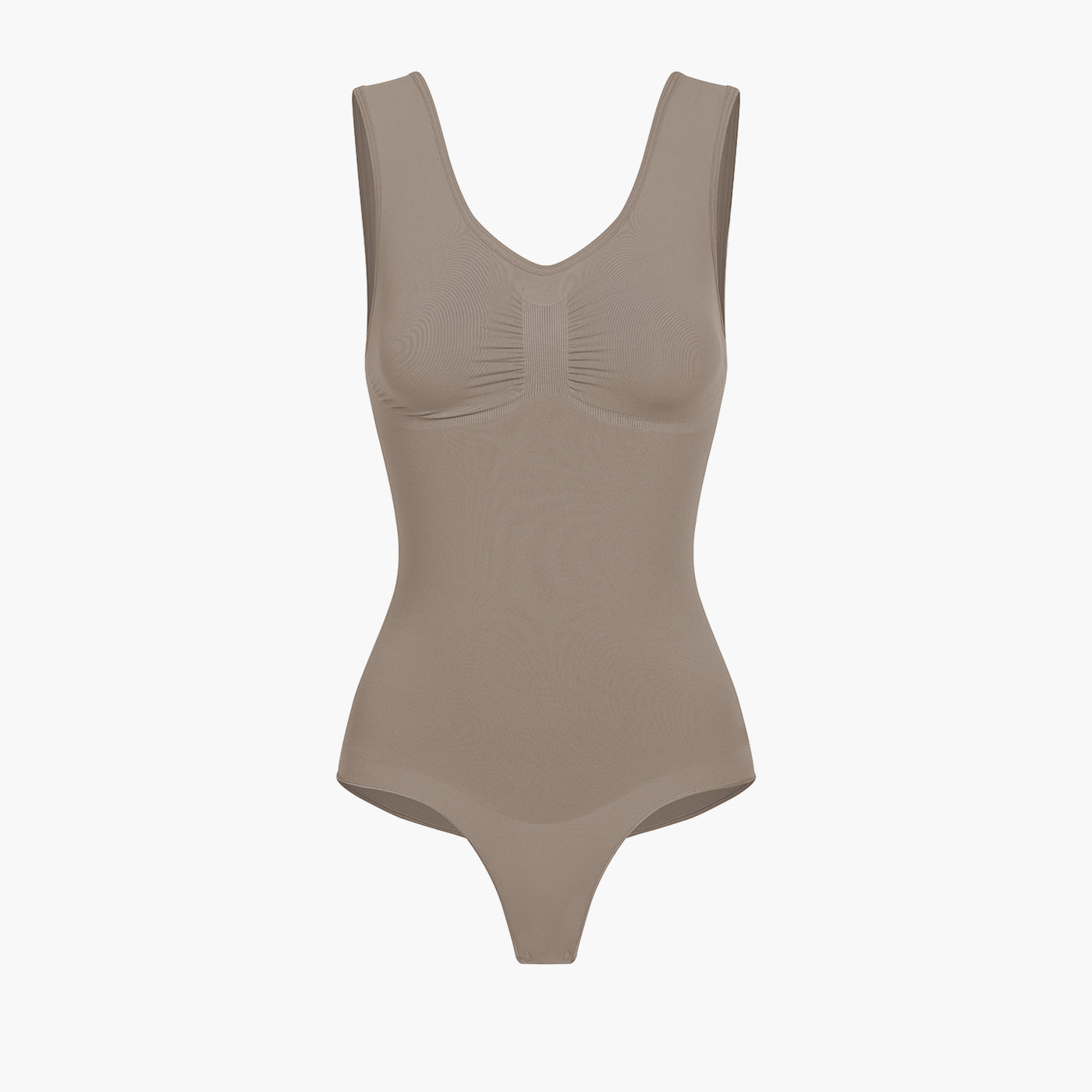 Tank bodysuit sculpting shapewear with thong