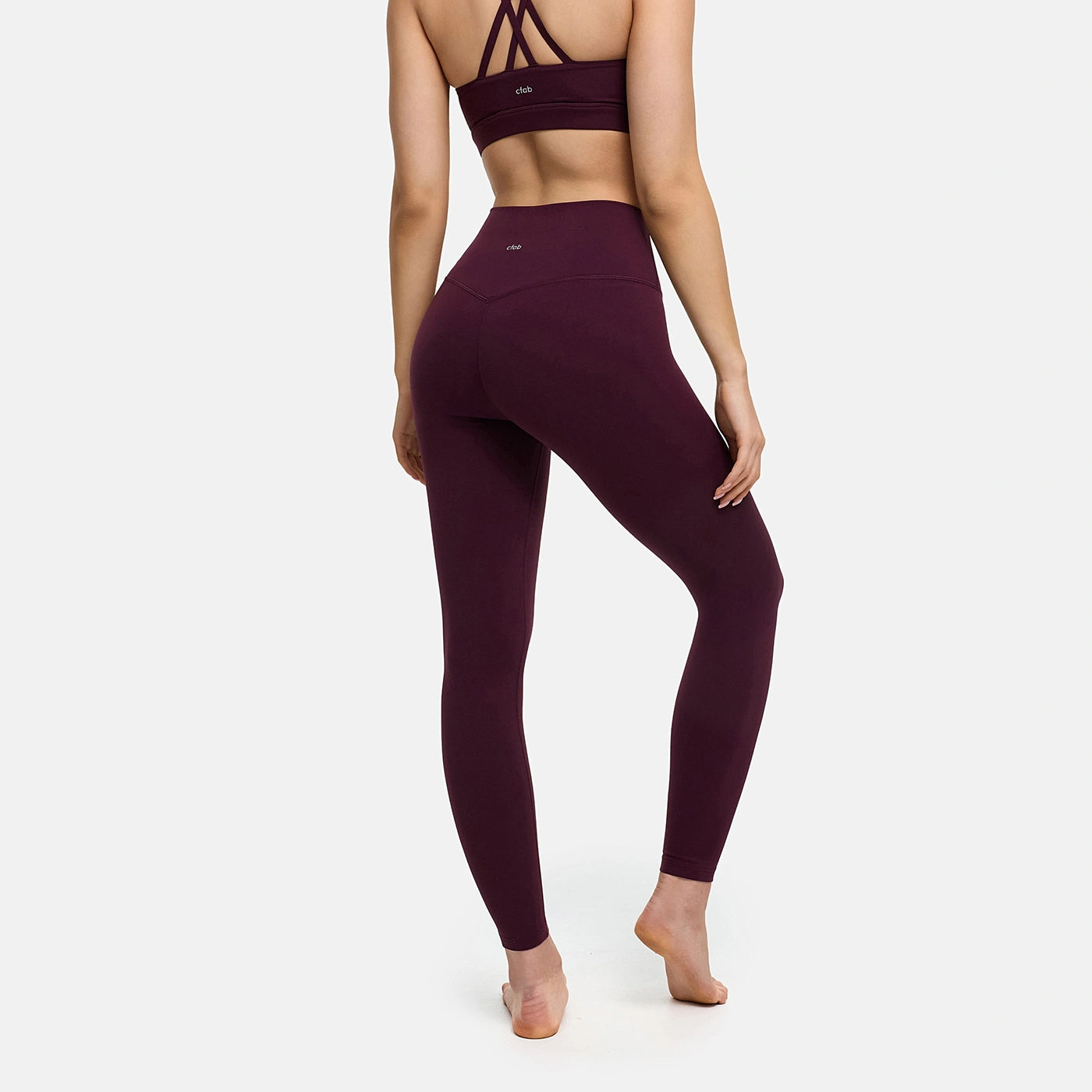 Contour leggings with high waistband