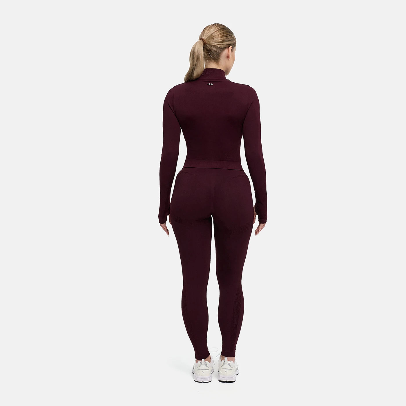 Seamless zip jacket