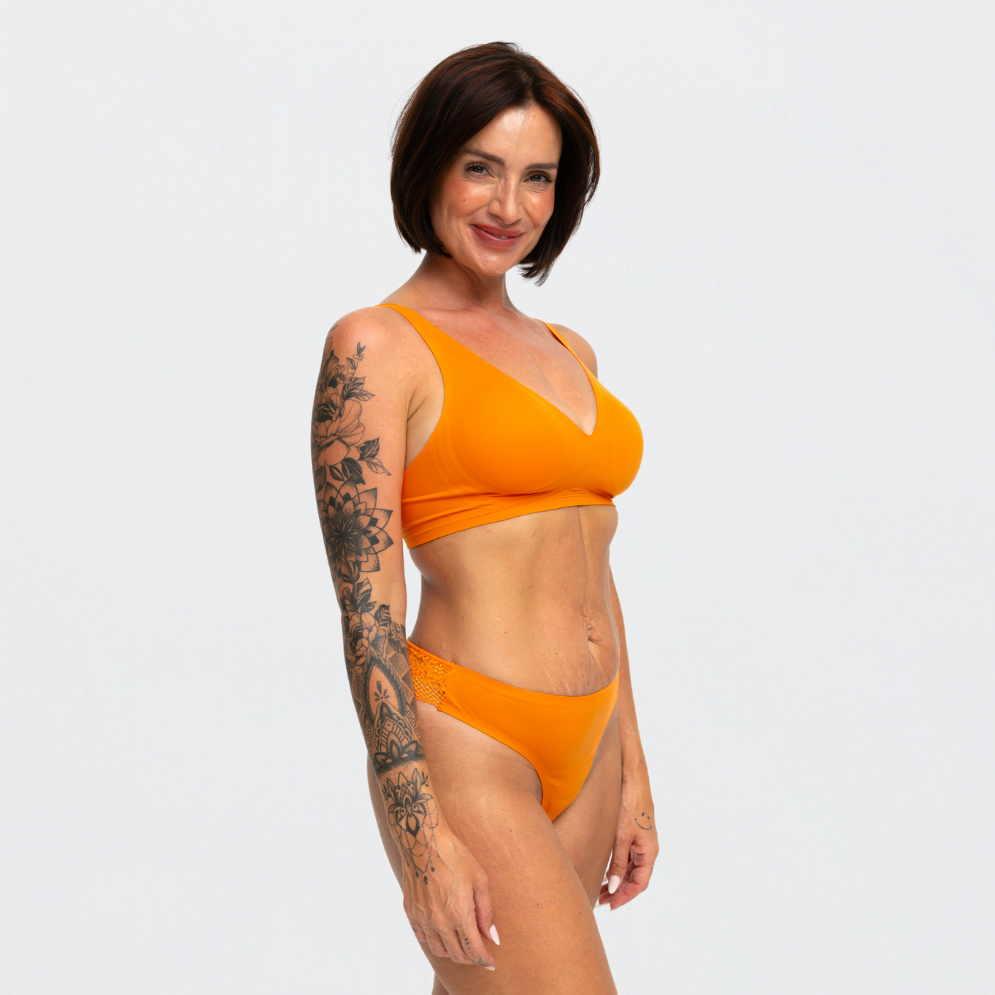 Comfort Push up BH mit Spitze