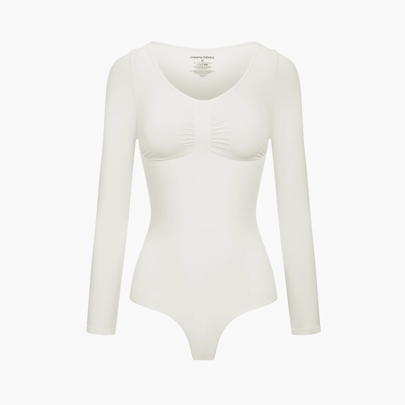 Bodysuit Sculpting Shapewear manches longues avec string - Secret Sale