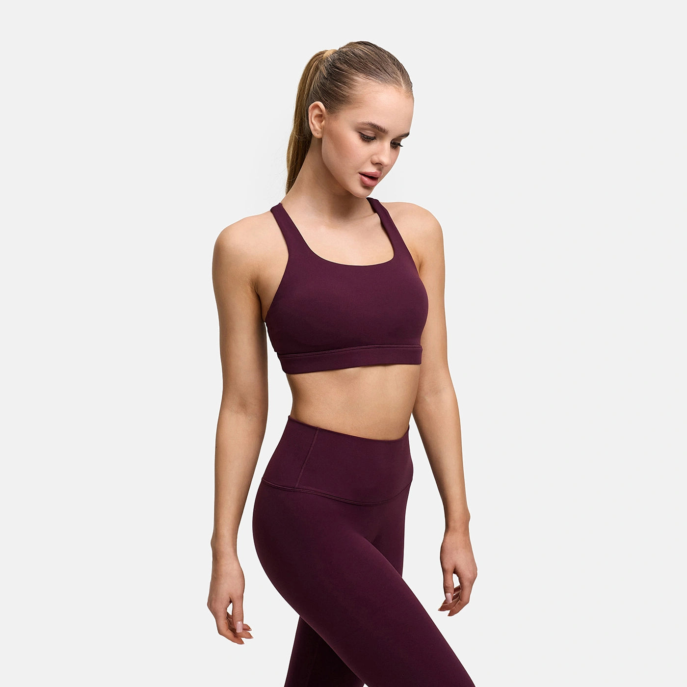 Contour Leggings avec taille haute