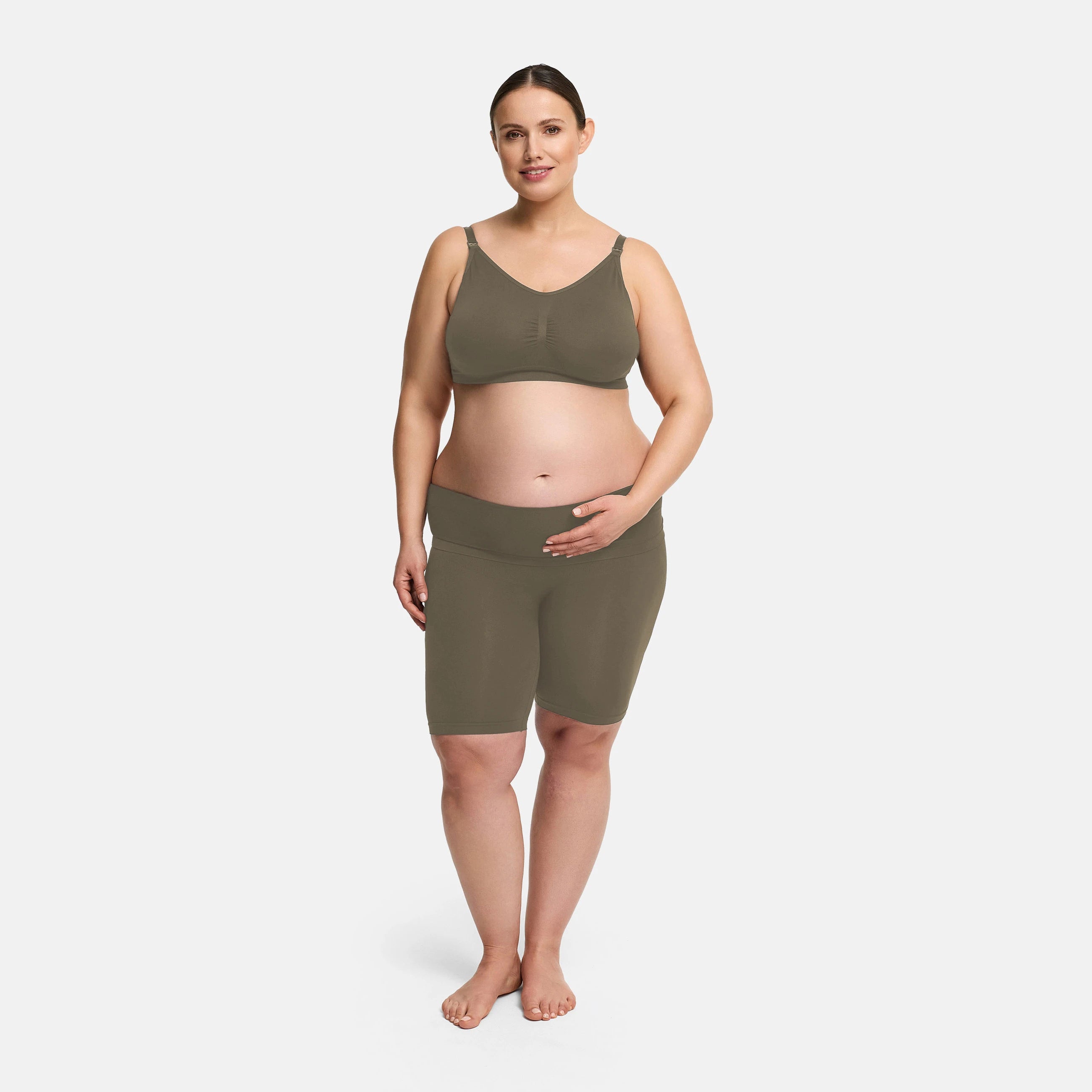 Short de grossesse Seamless avec taille haute