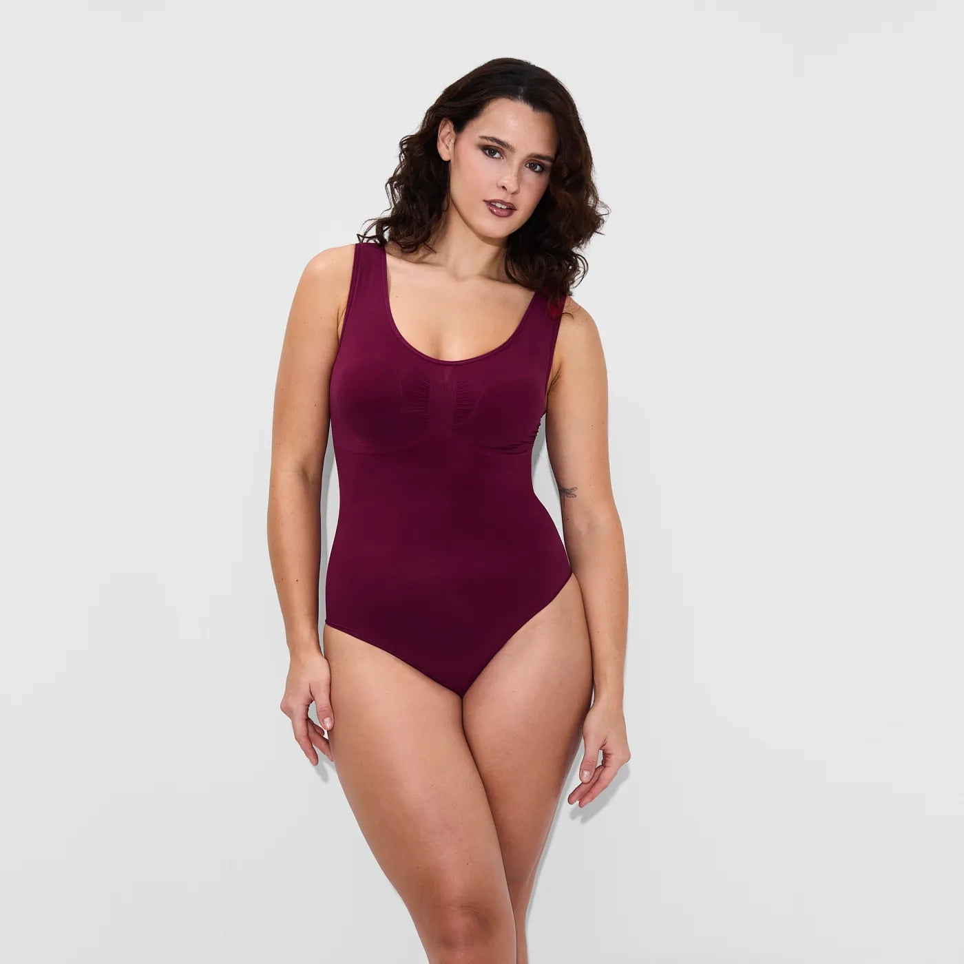 Body a canotta modellante con slip
