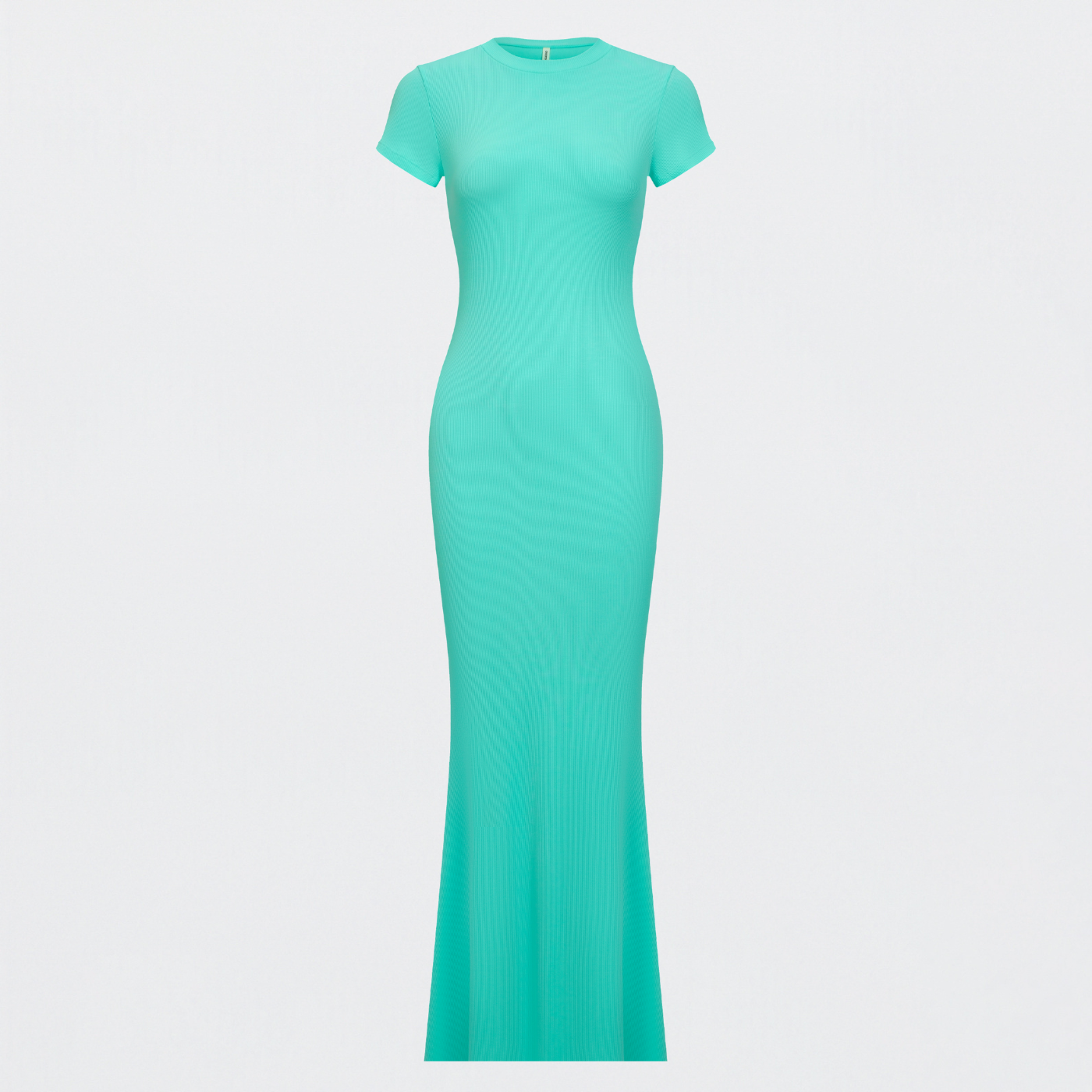 Vestito T-Shirt Maxi a coste