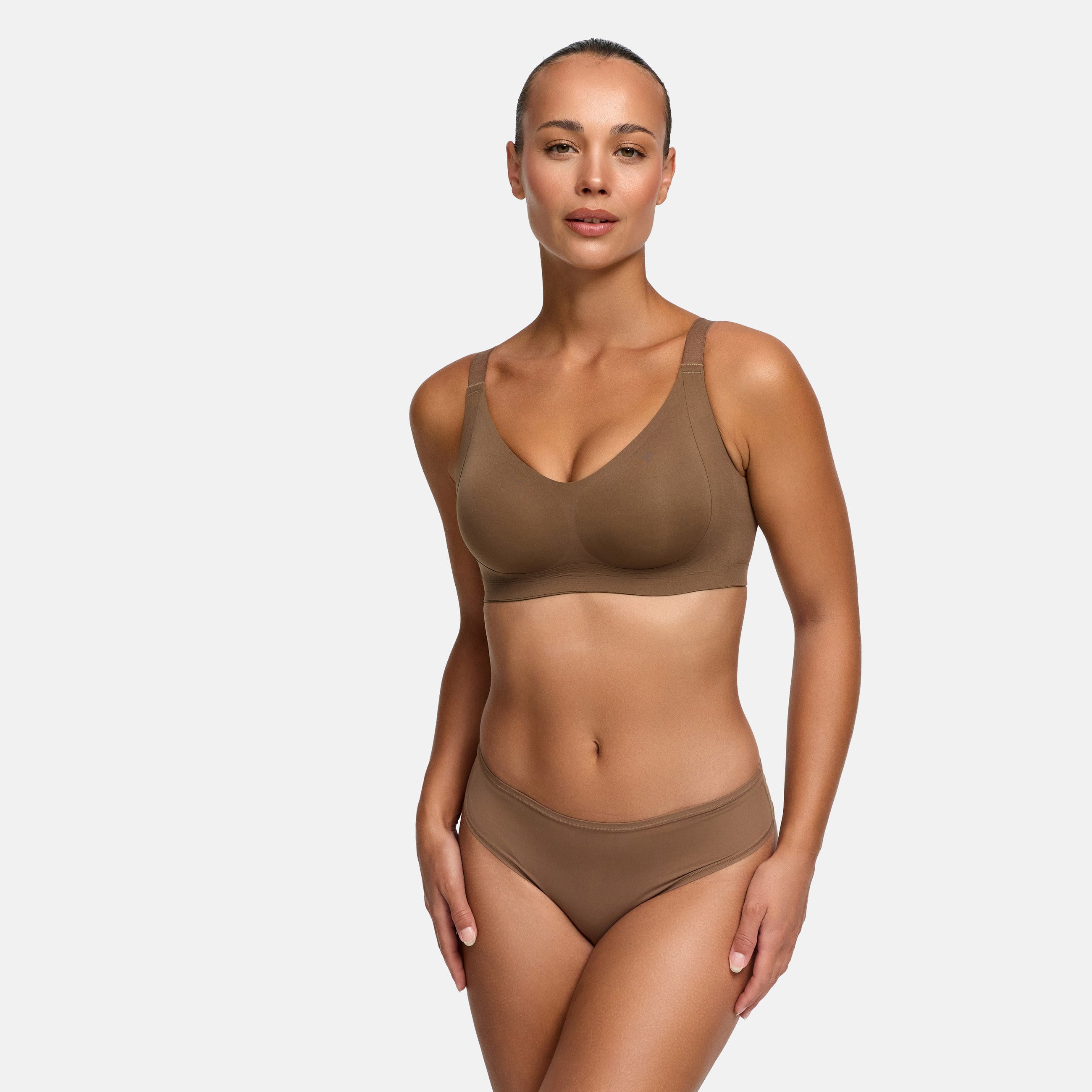 Reggiseno push-up compatto senza cuciture