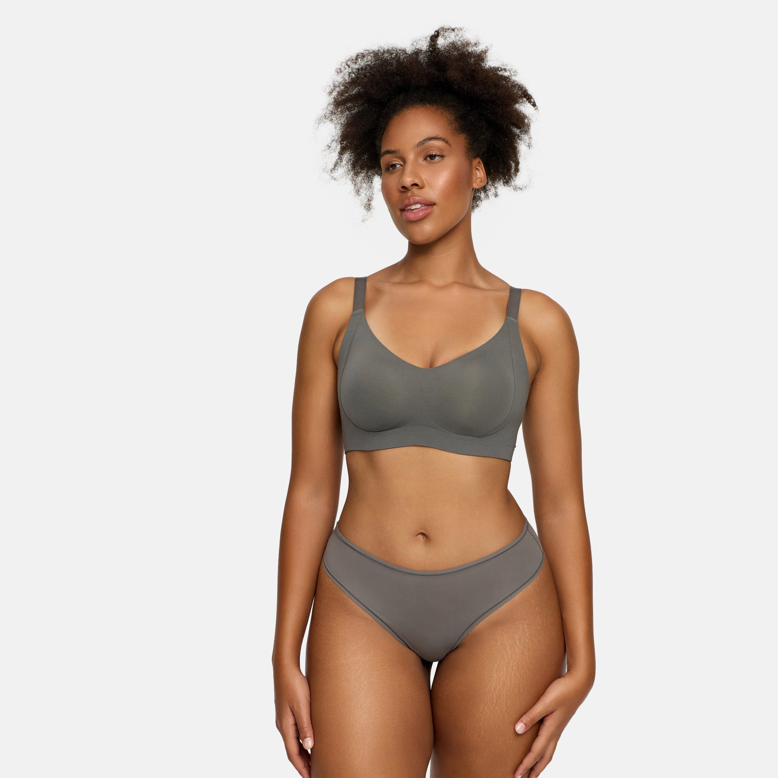 Reggiseno push-up compatto senza cuciture