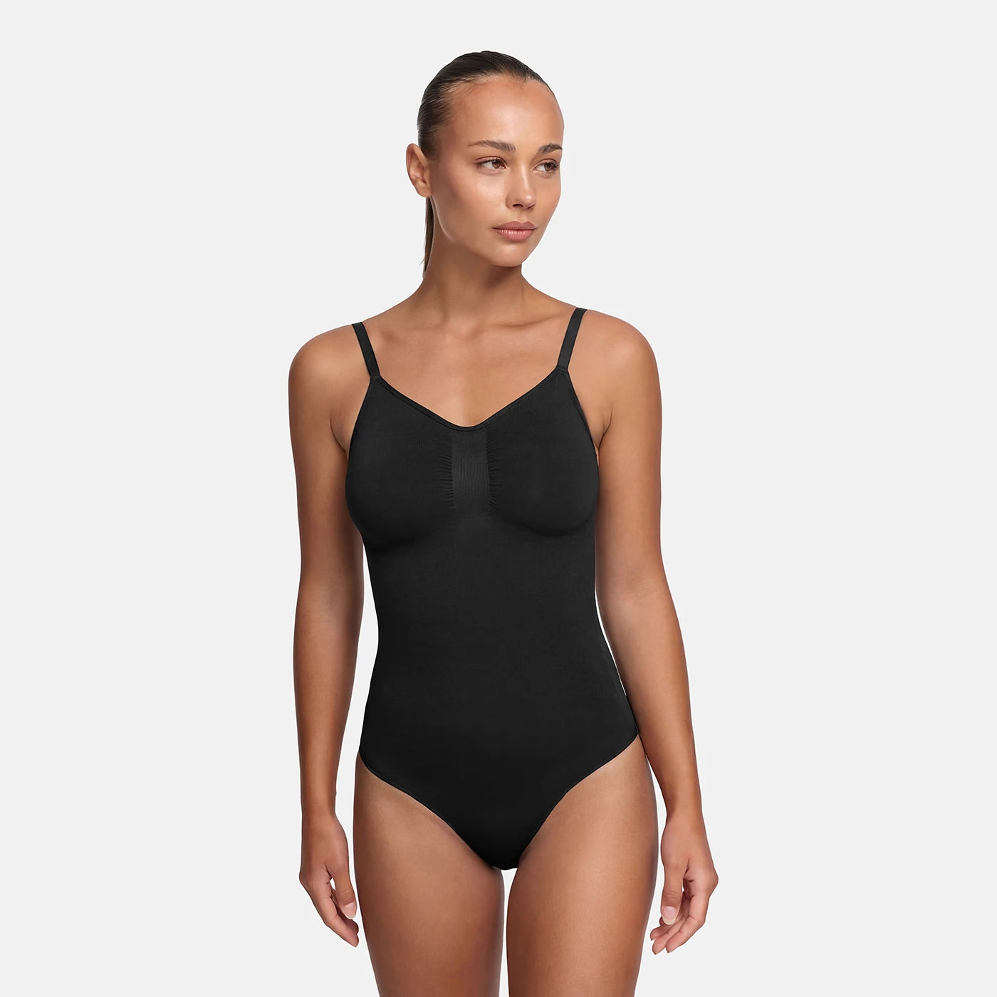 Sculpting bodysuit met string