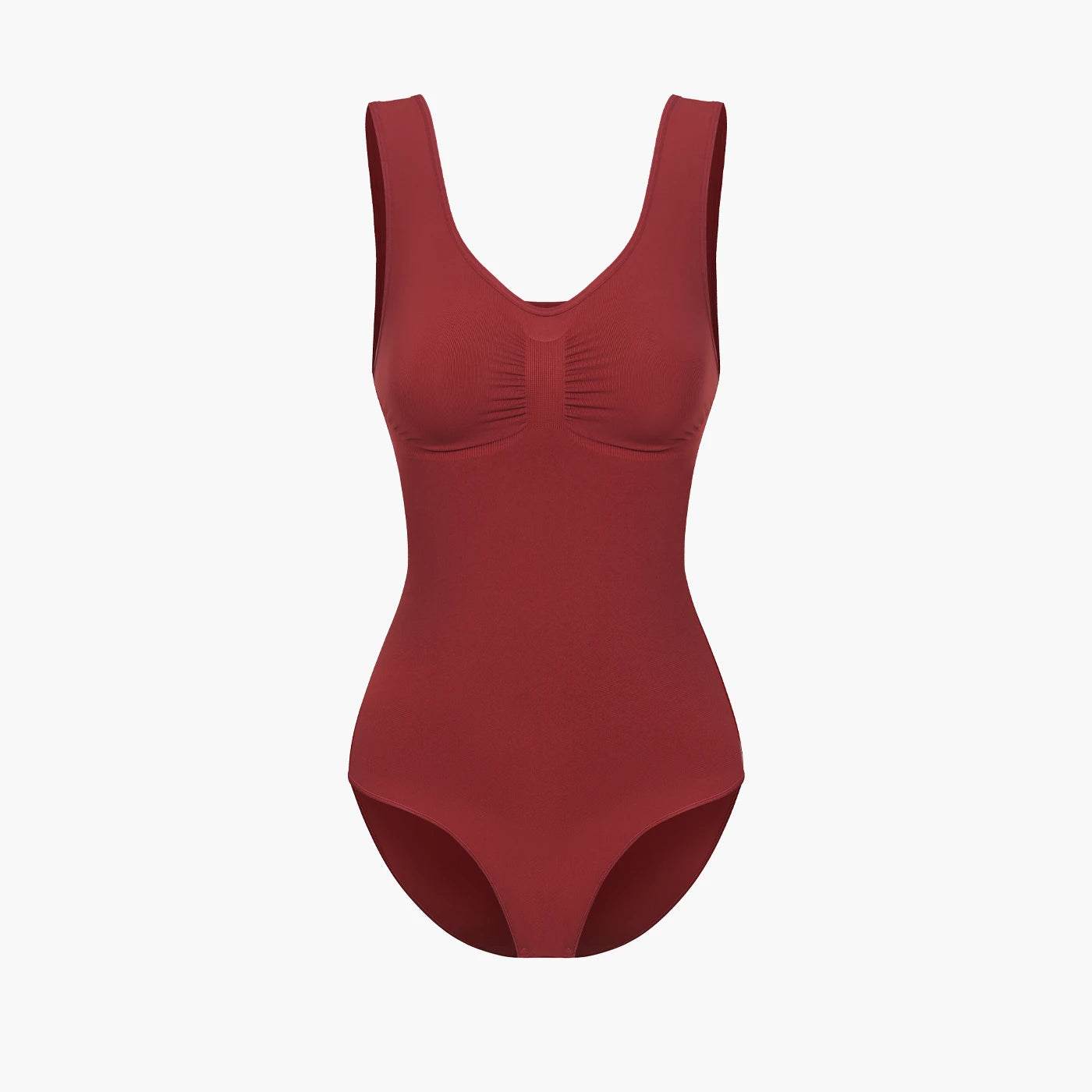 Tank bodysuit sculpting shapewear met slip
