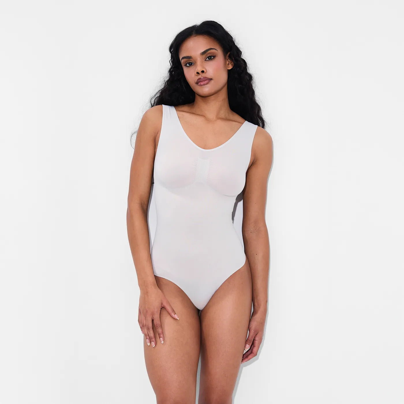 Tank bodysuit sculpting shapewear met string - WSV