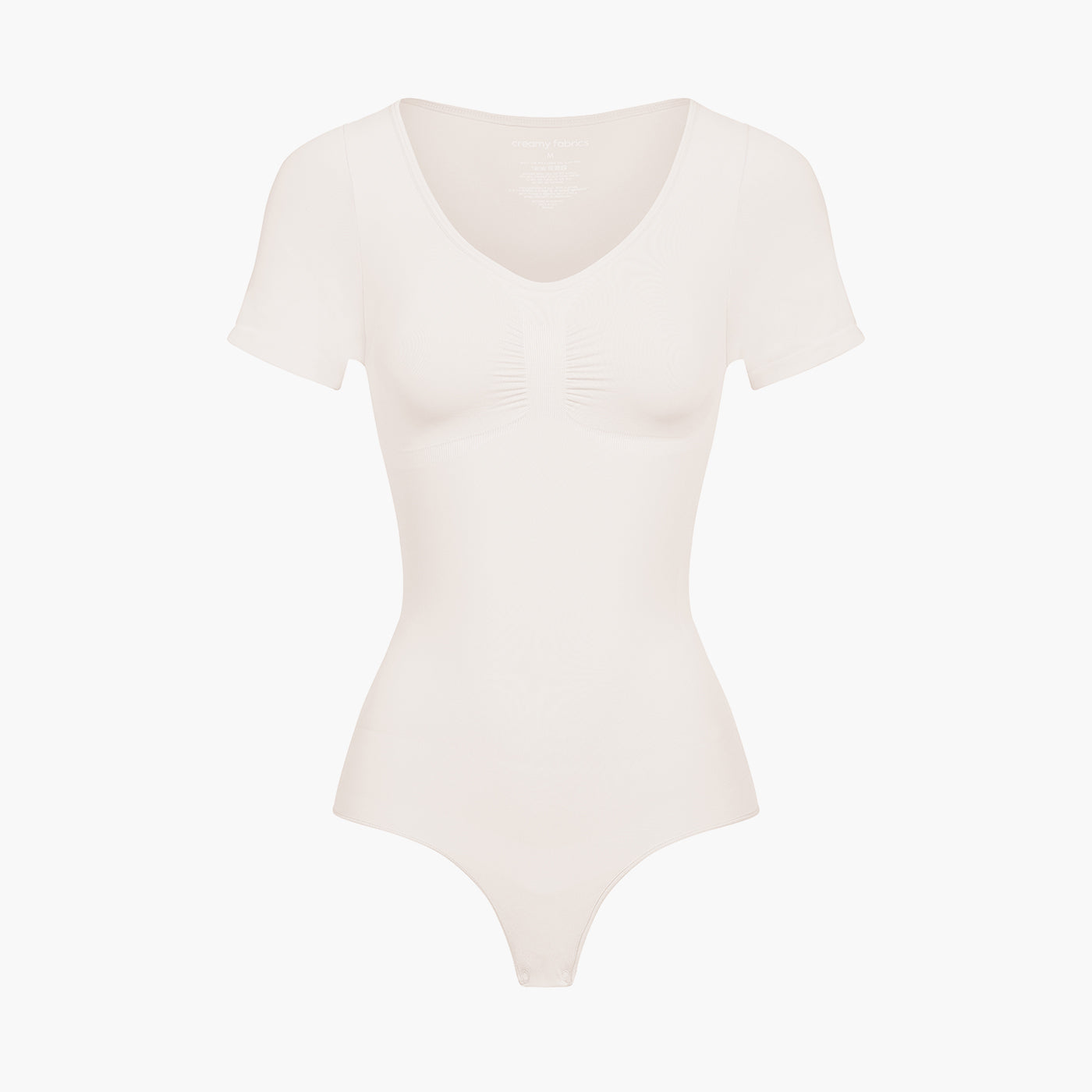 T-shirt bodysuit sculptende shapewear met string