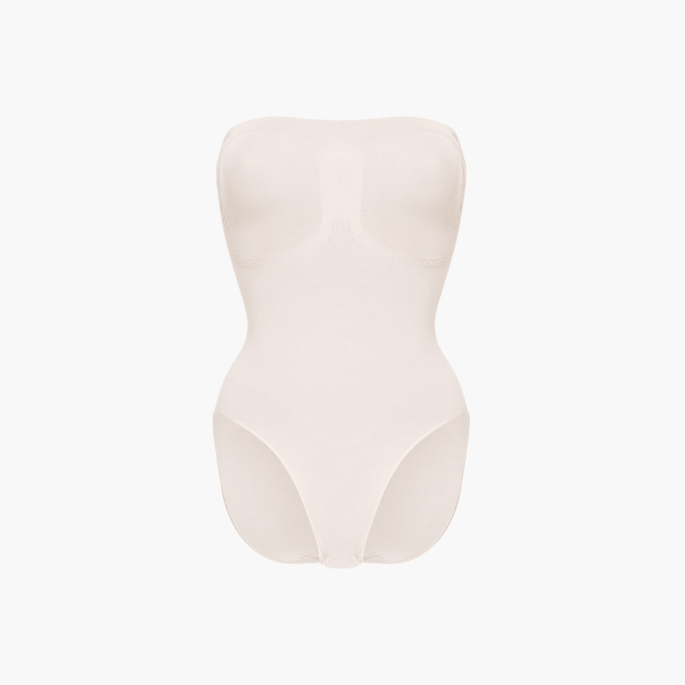 Strapless bodysuit beeldhouwende shapewear met slip