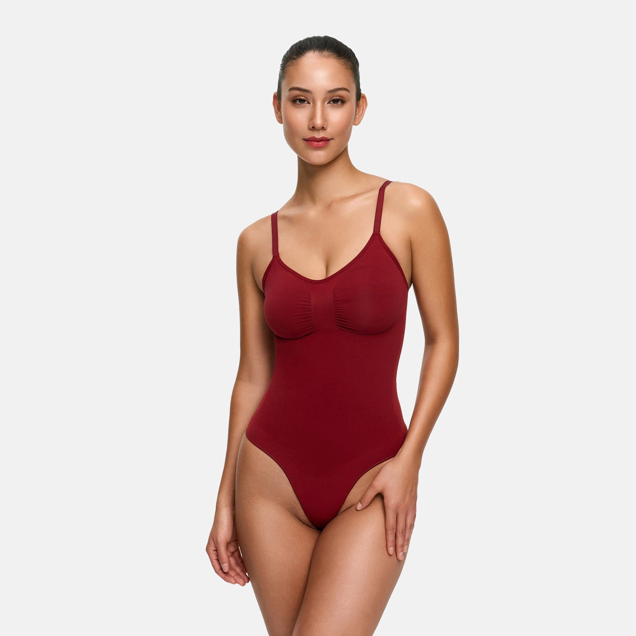 Bodysuit Sculpting Shapewear ile String - WSV