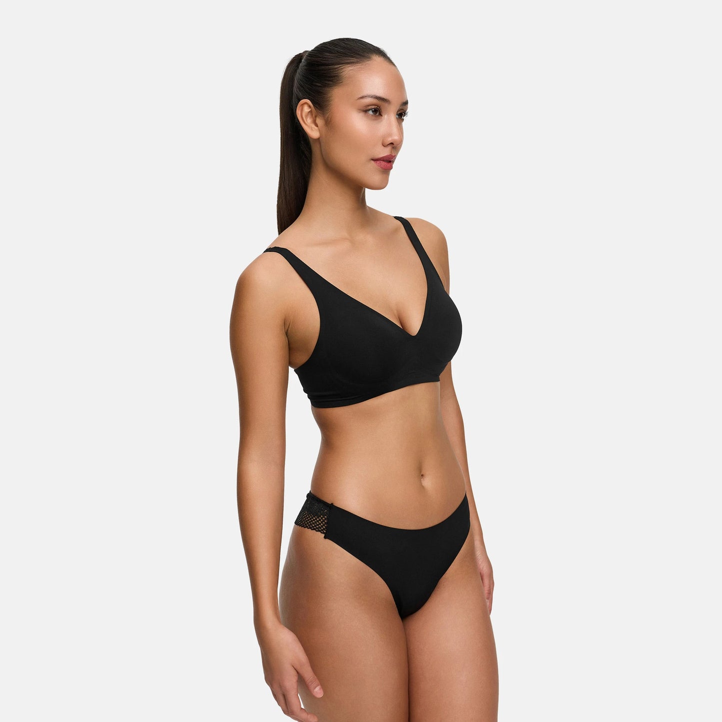 Tanga mit Spitze | 3er Pack