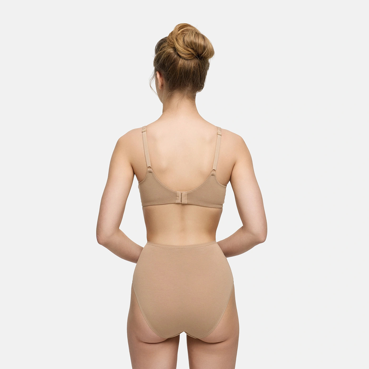 High-waist katoenen slip - 3-pack