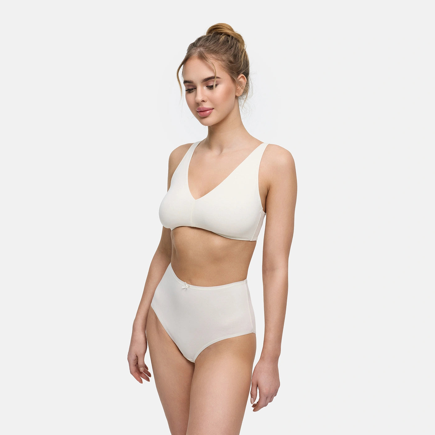 High-waist katoenen slip - 3-pack