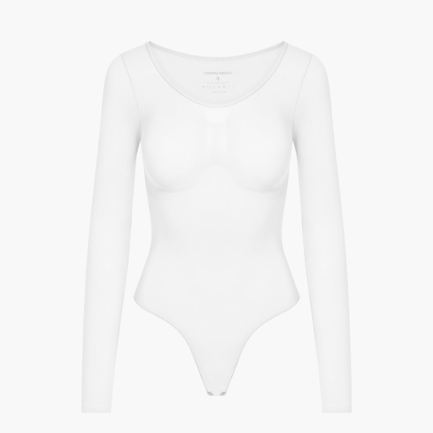 Bodysuit Sculpting Shapewear Longsleeve mit String