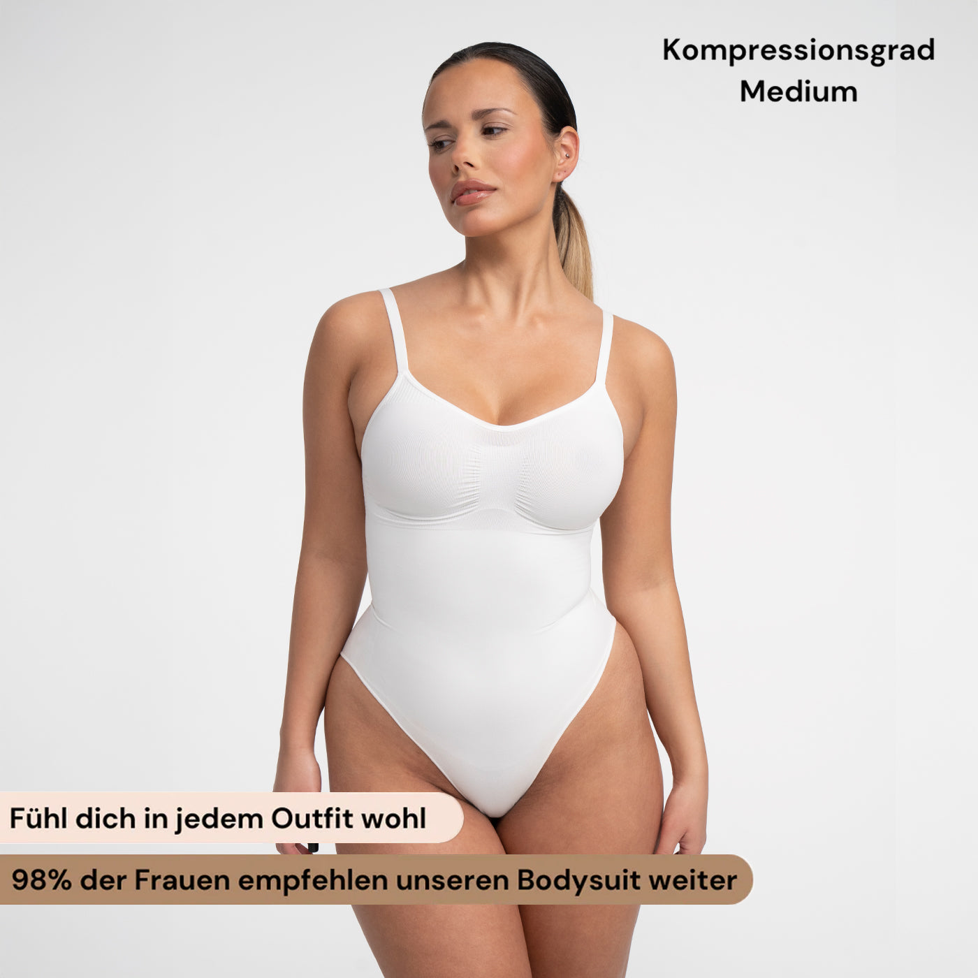 Bodysuit Sculpting Shapewear mit String - Secret Sales