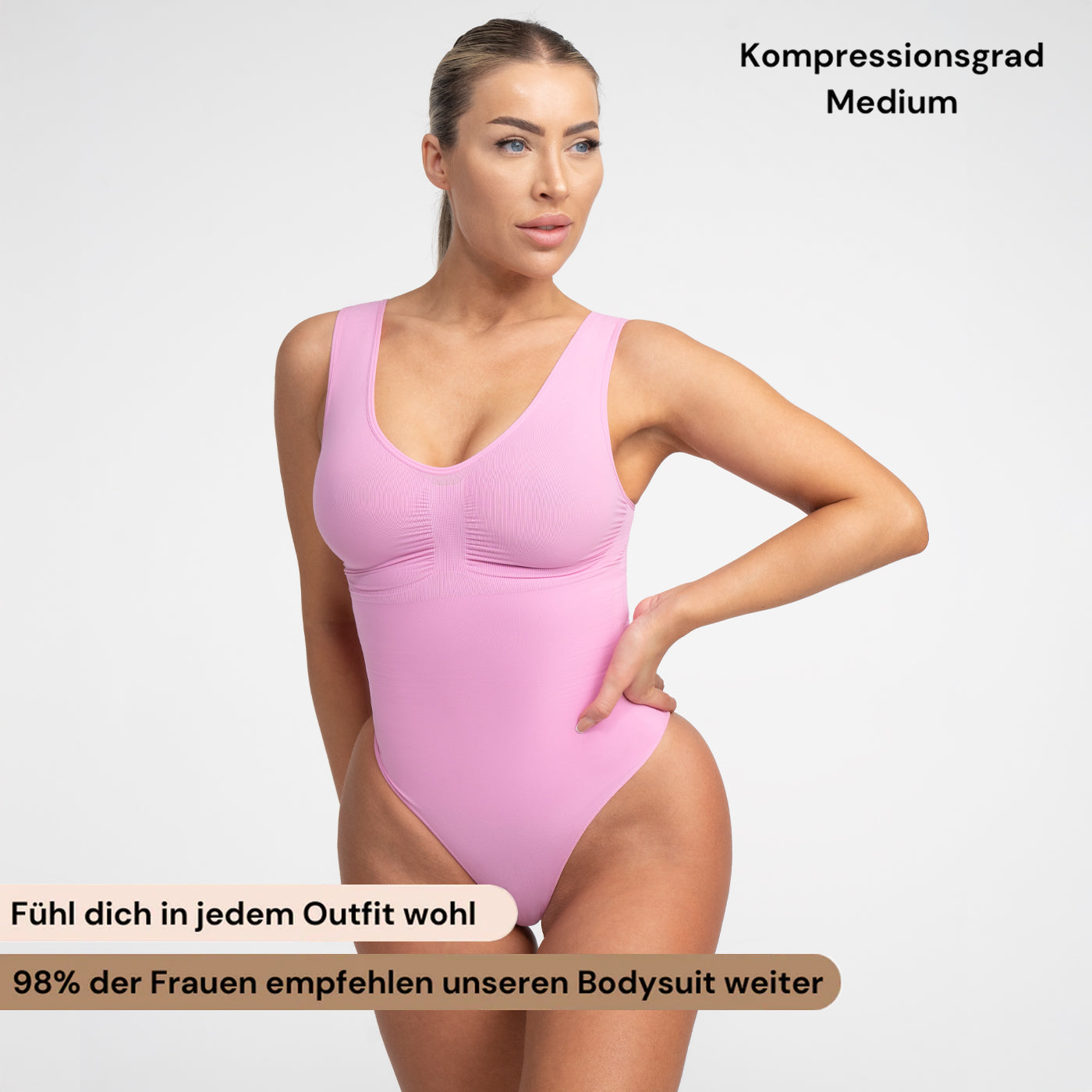 Comfort Tank Bodysuit Sculpting Shapewear mit String - Secret Sales