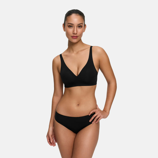 Soutien-gorge push-up confort avec dentelle