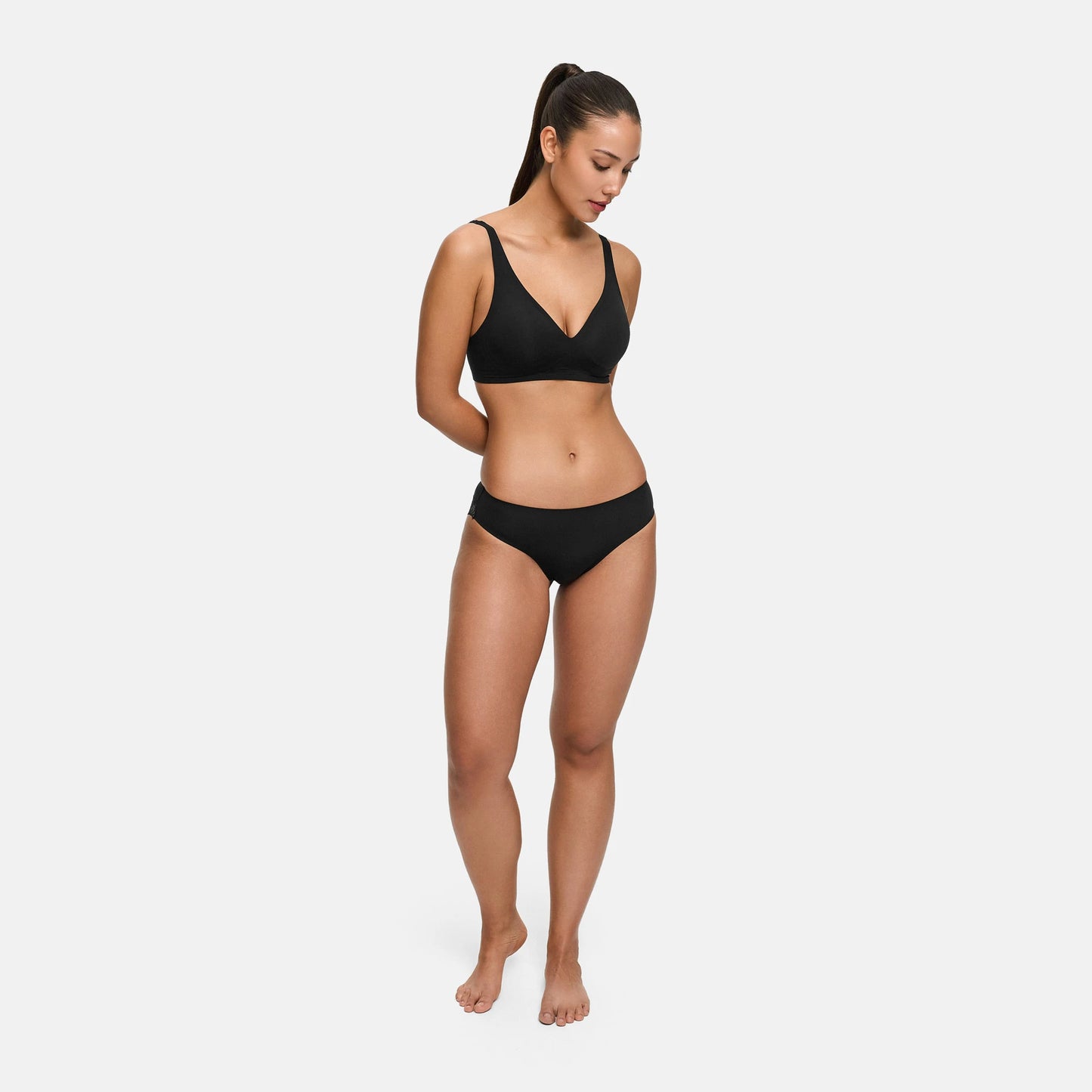 Comfort push-up lace bra