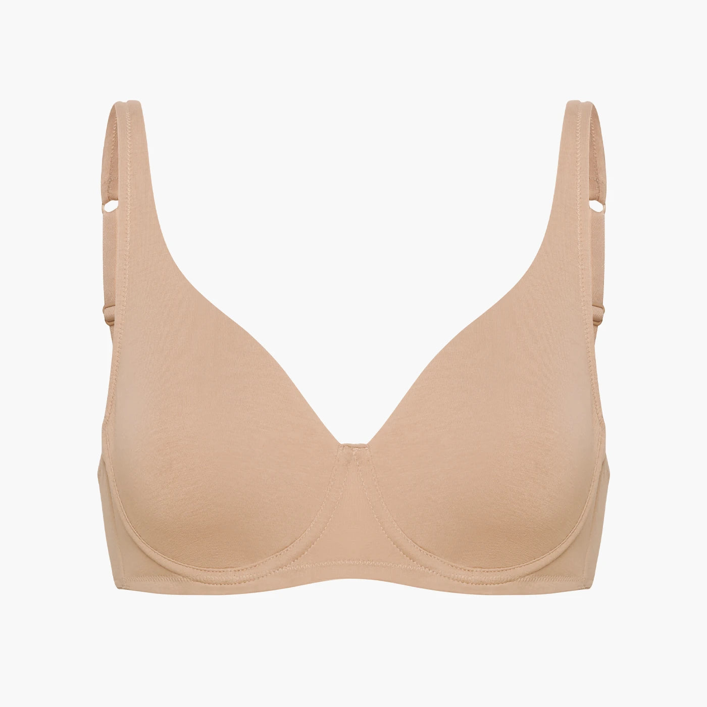 Soutien-gorge à armatures en coton sans rembourrage