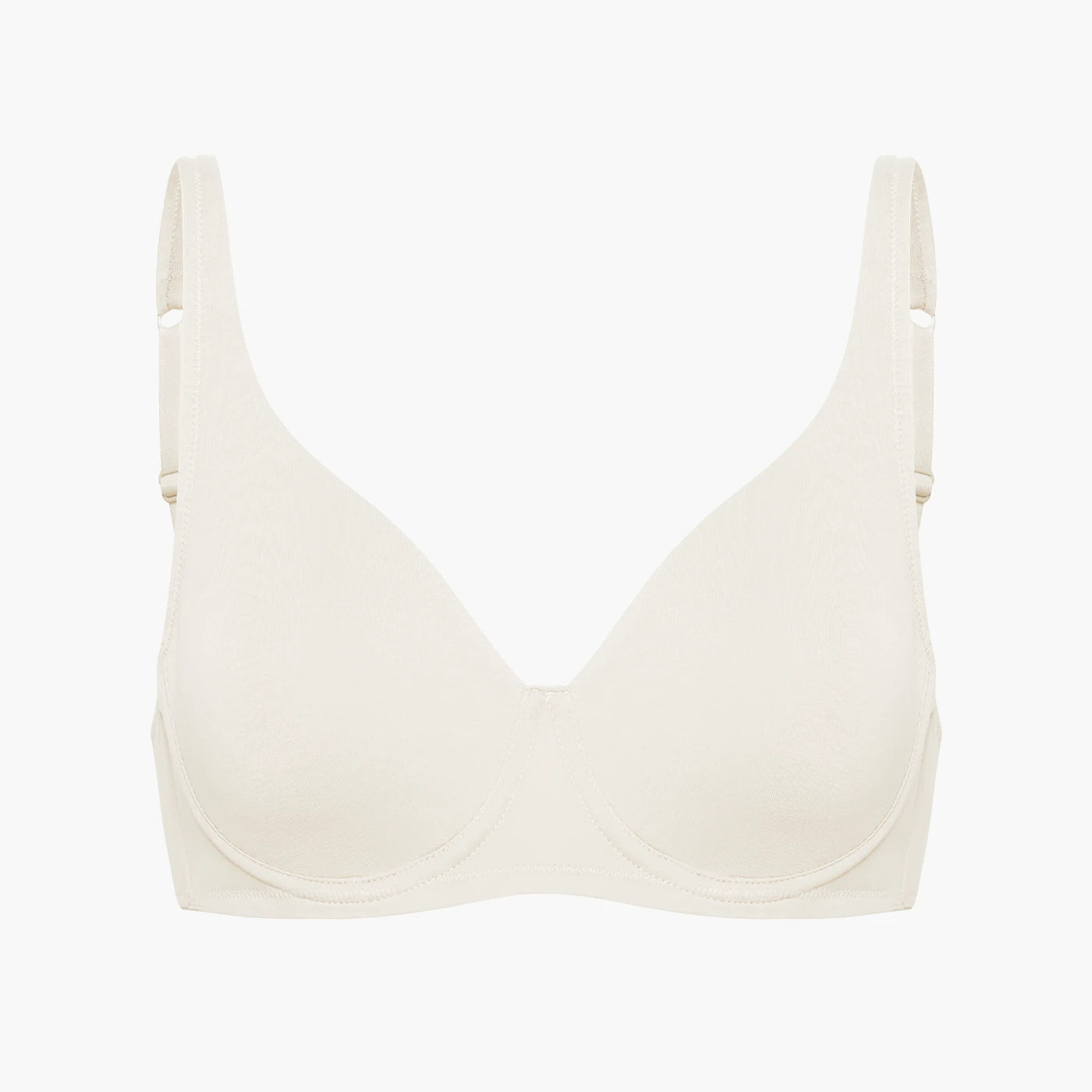 Soutien-gorge à armatures en coton sans rembourrage