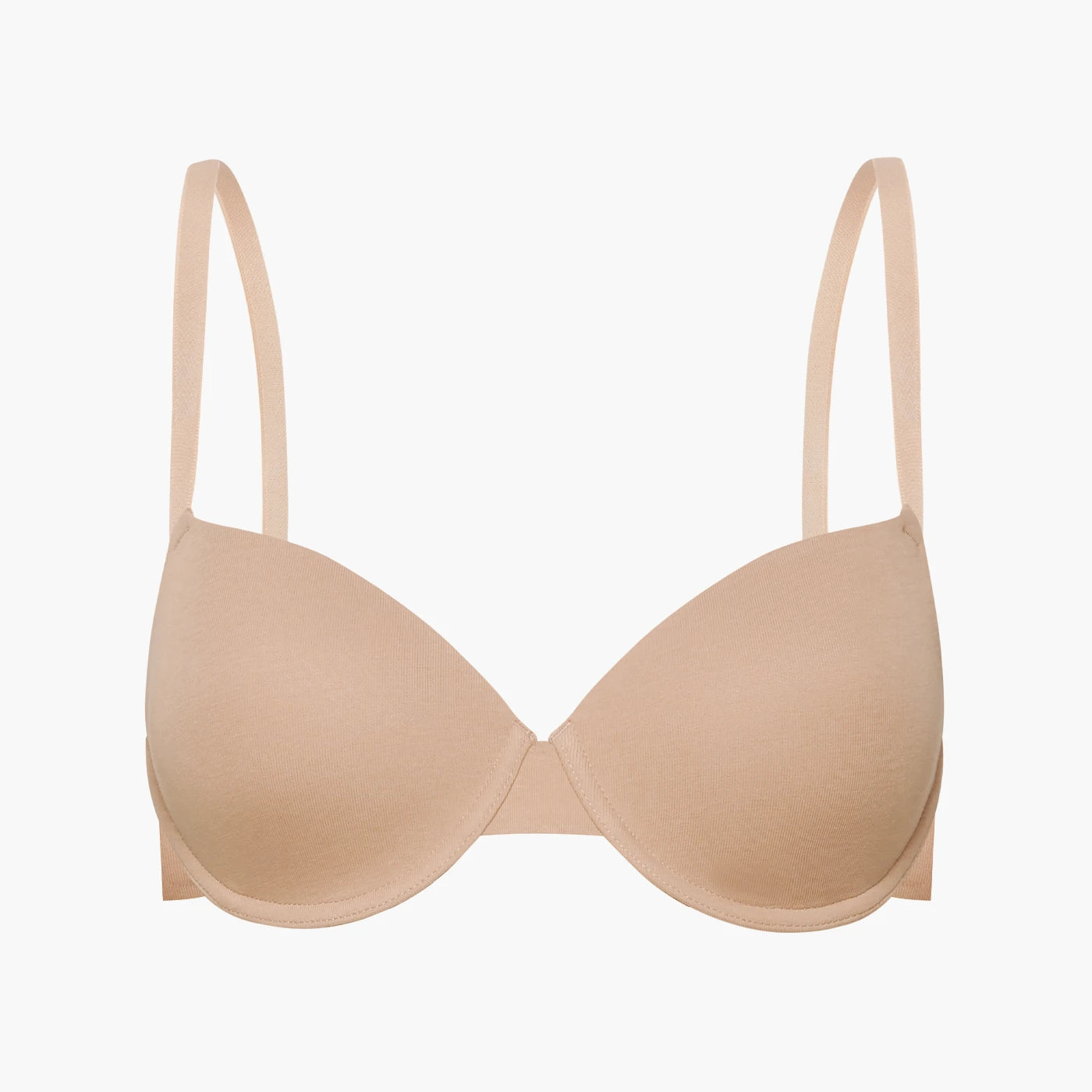 Baumwoll-T-Shirt Bügel-BH