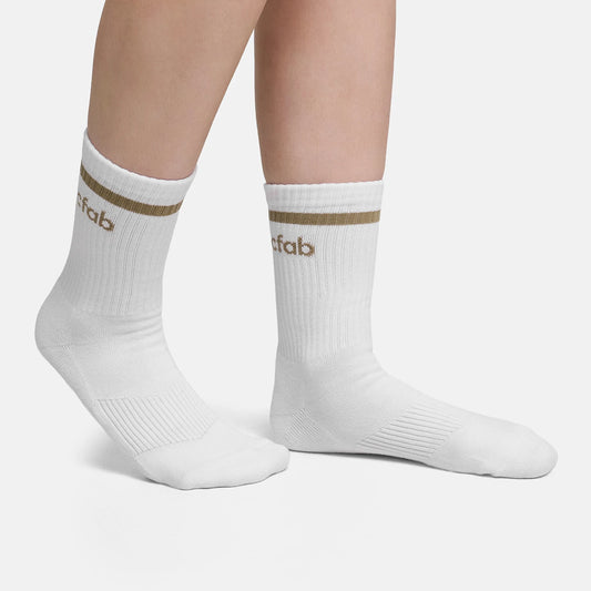 Crew Socks met Logo | 2-pack