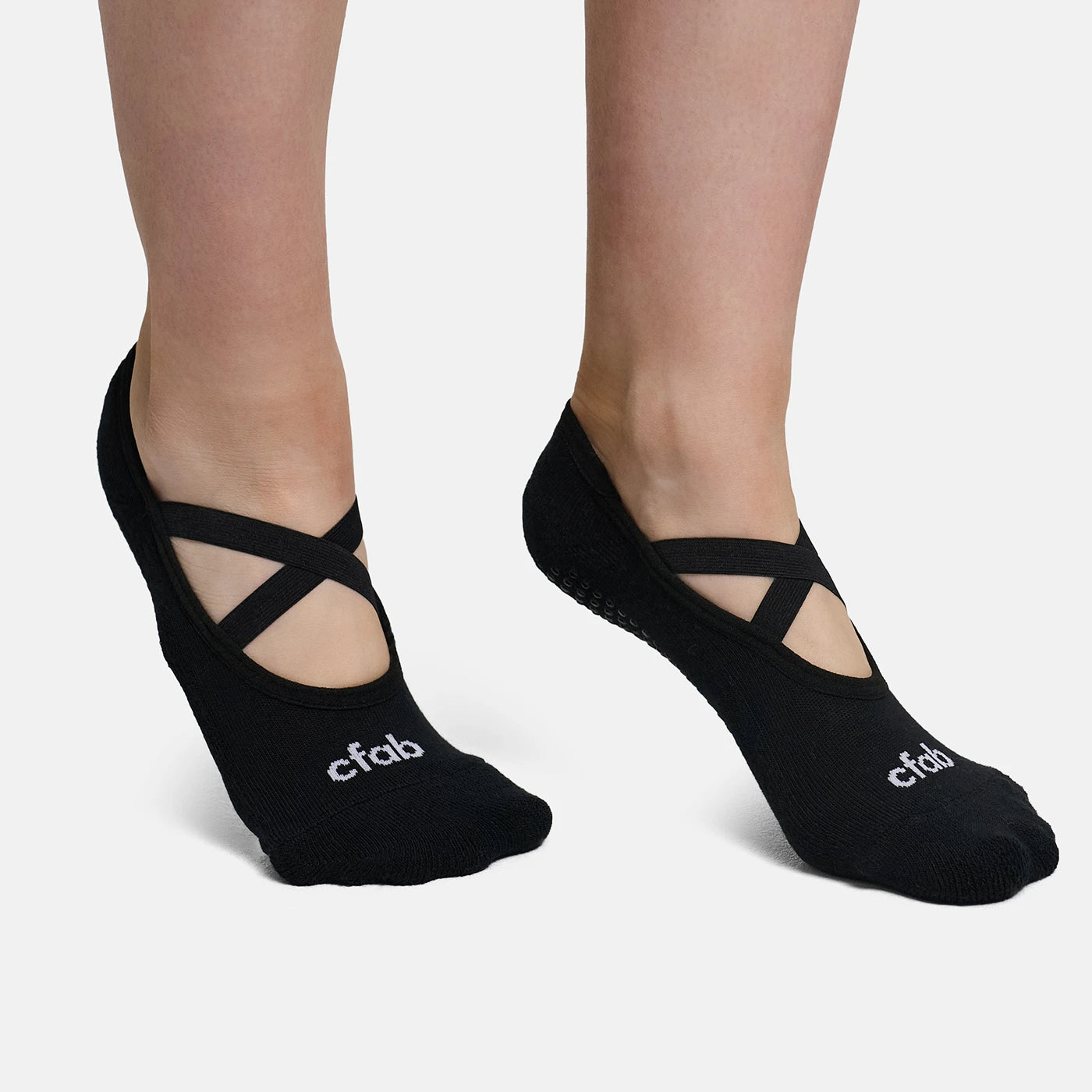 Contour Pilates Socks with Logo | 2er Pack