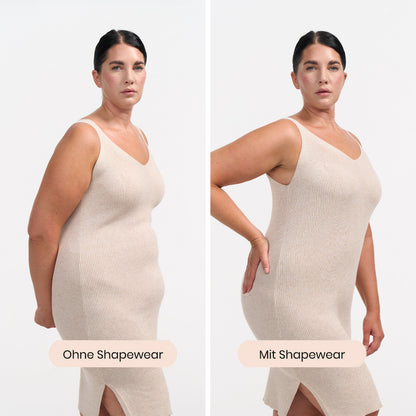 Das Model ist 1,77m groß und trägt Größe 2XL