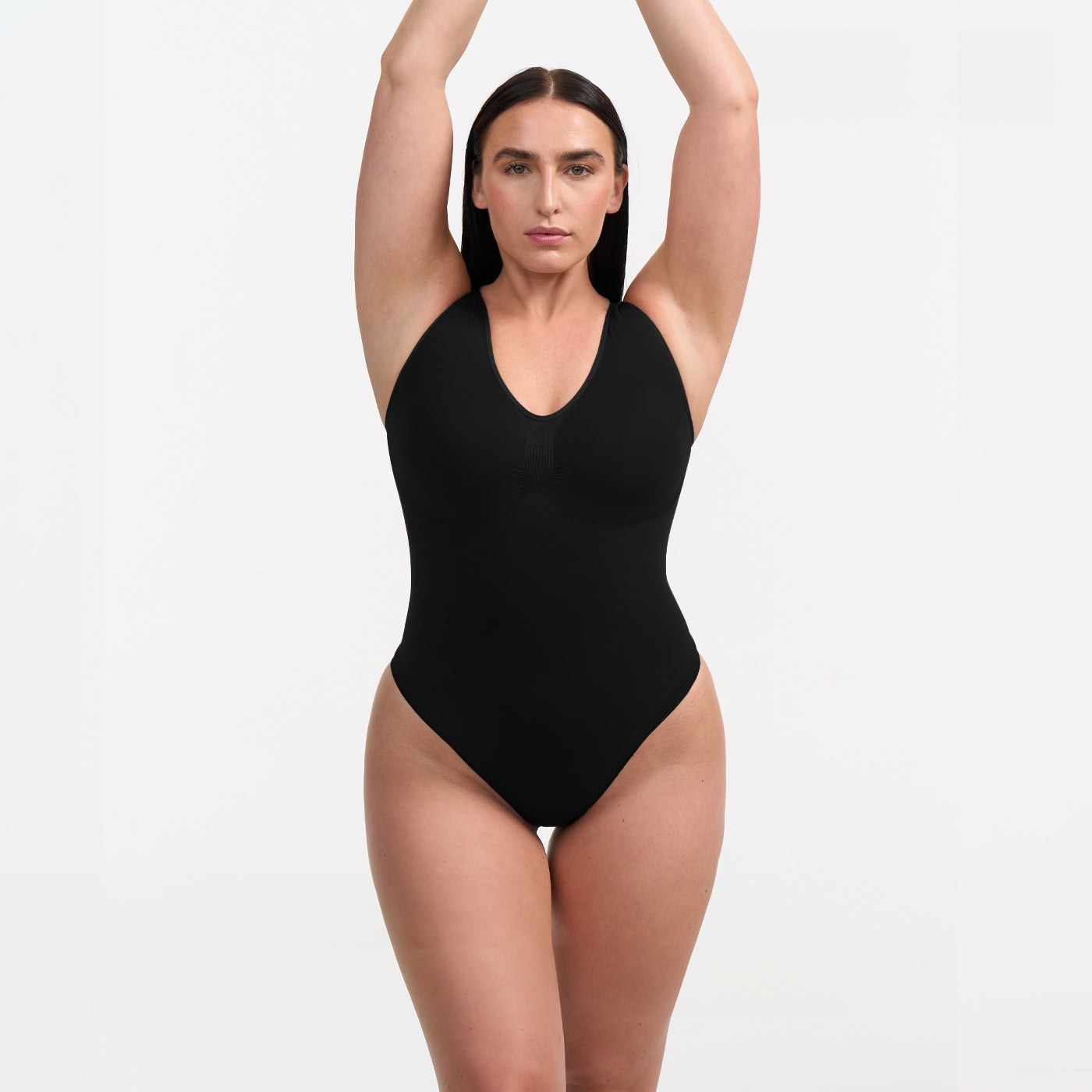 Tank bodysuit beelden shapewear met slip