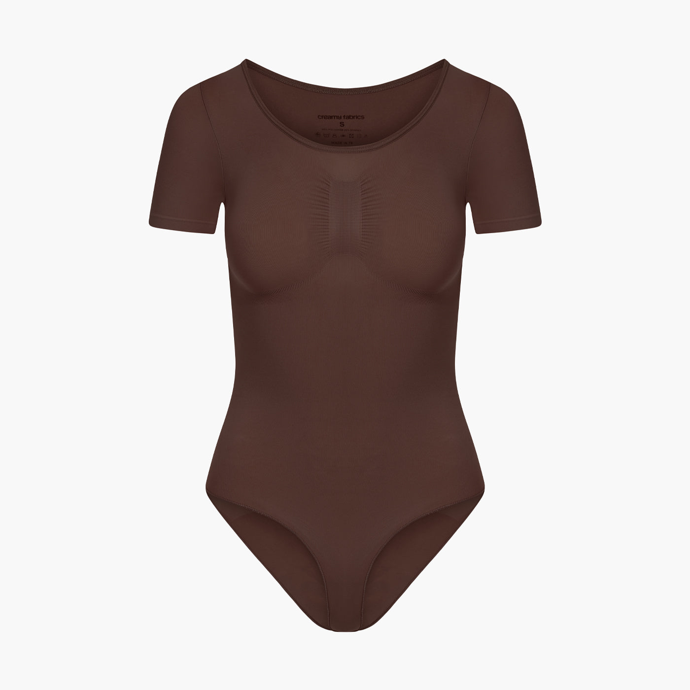 Body reductor moldeador estilo camiseta con corte slip