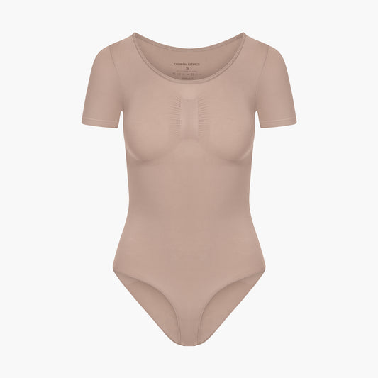 Bodysuit Sculpting Shapewear T-Shirt mit Slip
